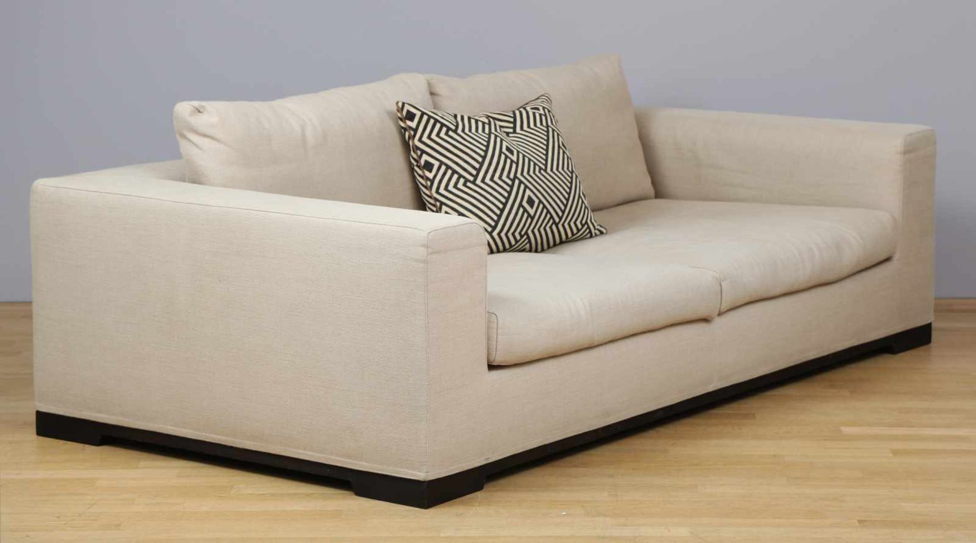 Sofa (2-Sitzer) im Stile Flexformunbekannter, wohl italienischer Hersteller des späten 20. - Bild 2 aus 2