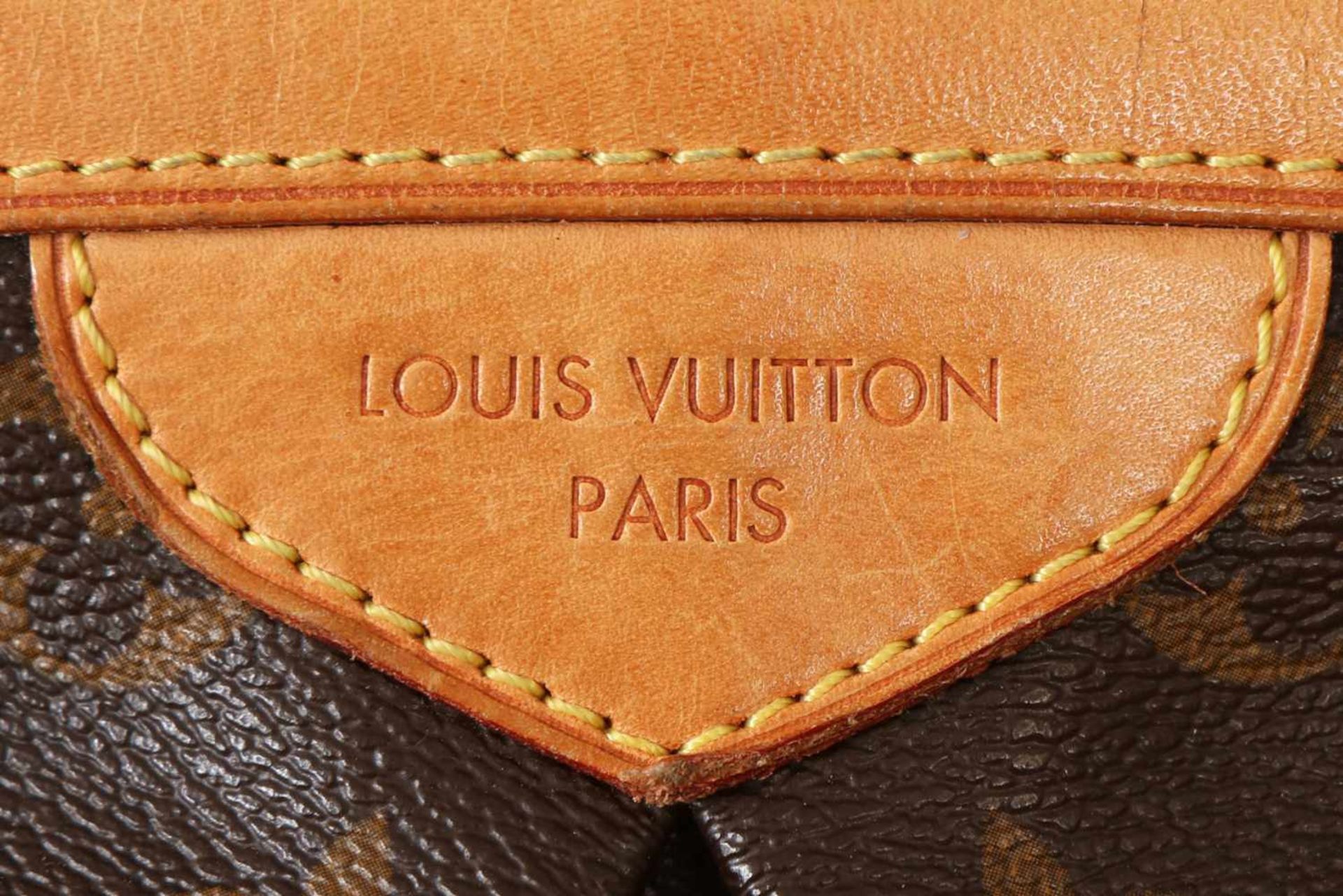 LOUIS VUITTON Tivoli Damenhandtaschebeiges Leder und Canvas mit Monogramm, Reißverschluss oben, - Bild 2 aus 2