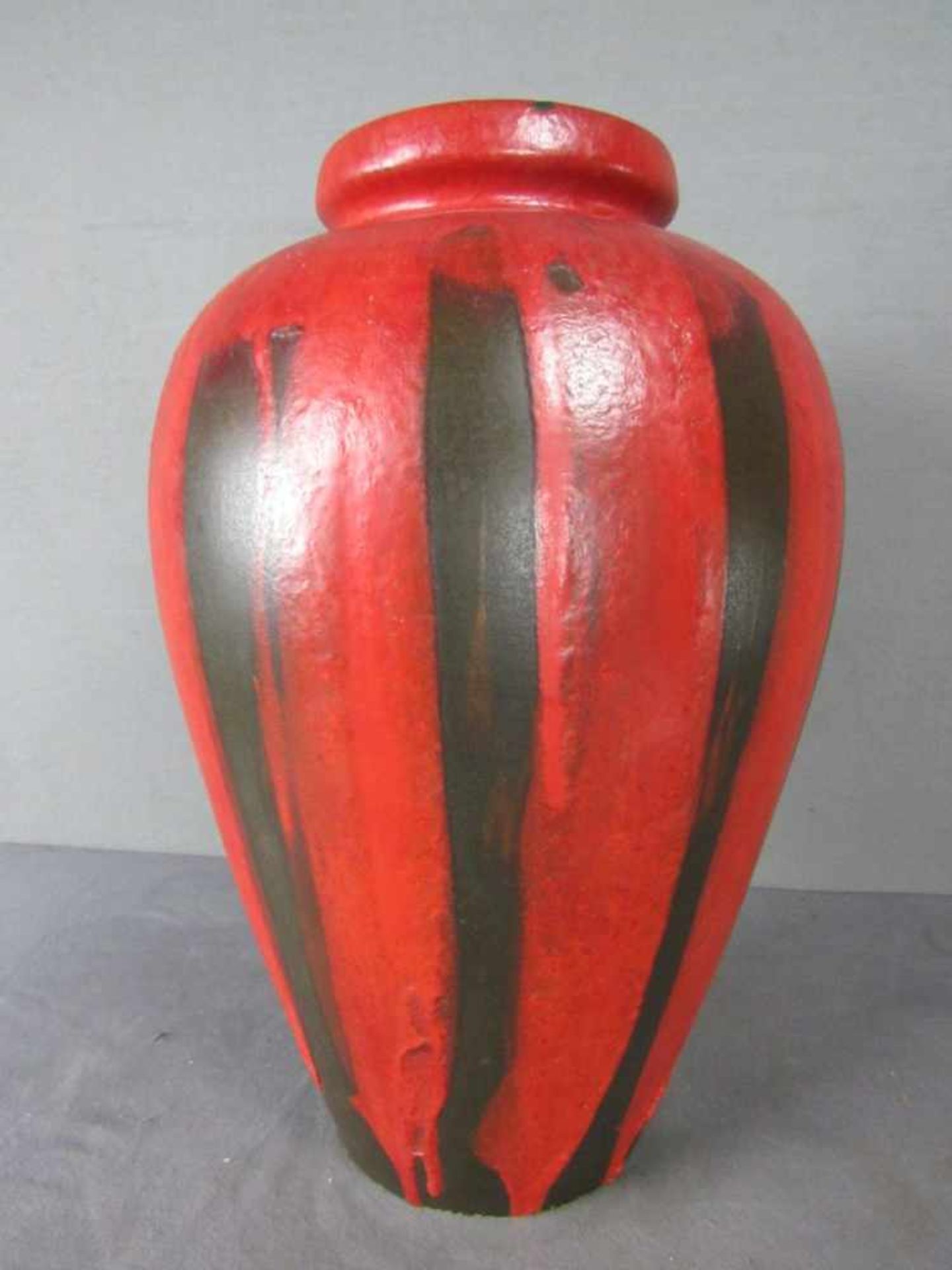 Designerbodenvase Space Age 60er Jahre signiert Germany Ceramano 106/2 Höhe:49cm - Bild 3 aus 4