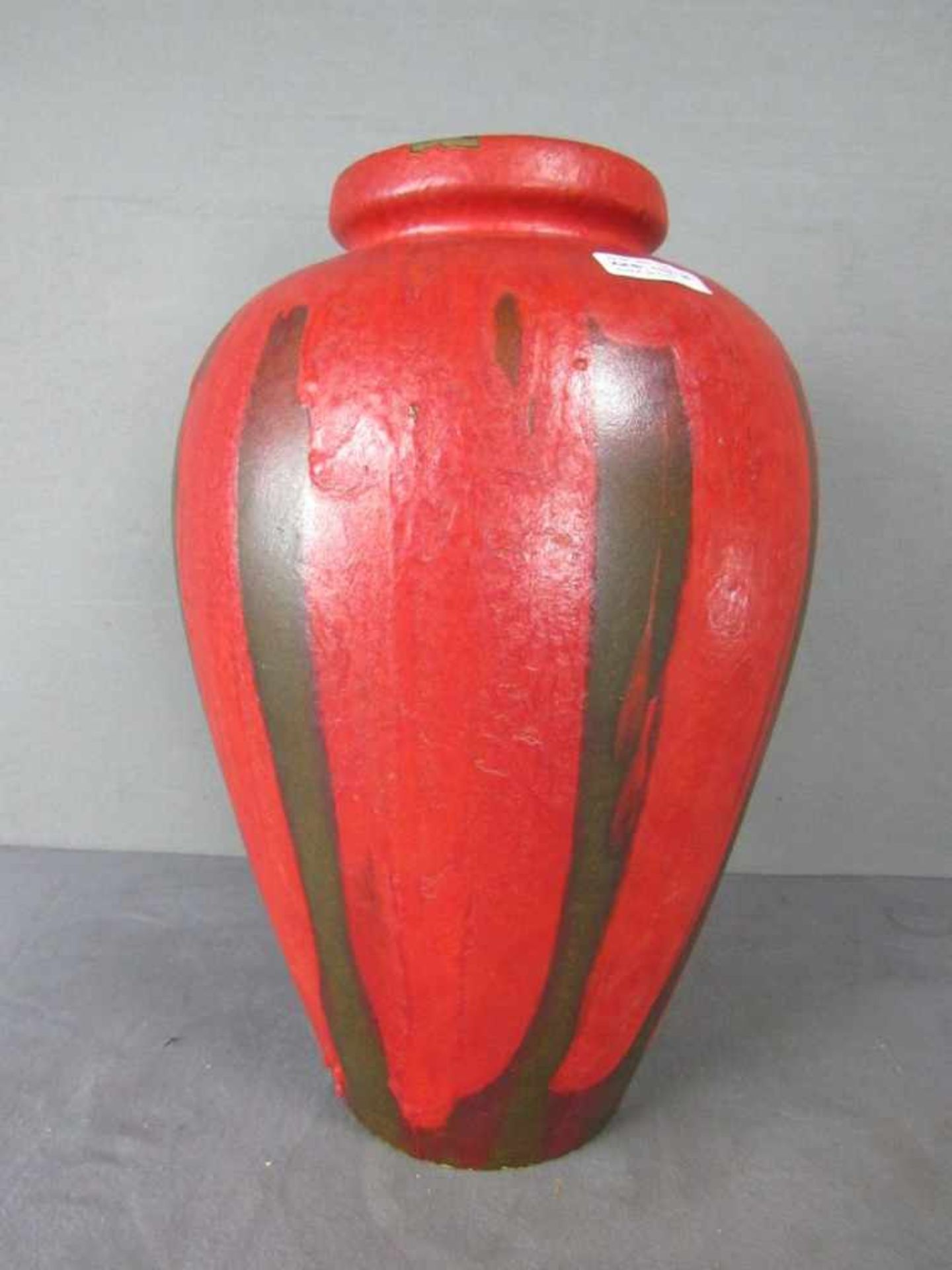 Designerbodenvase Space Age 60er Jahre signiert Germany Ceramano 106/2 Höhe:49cm