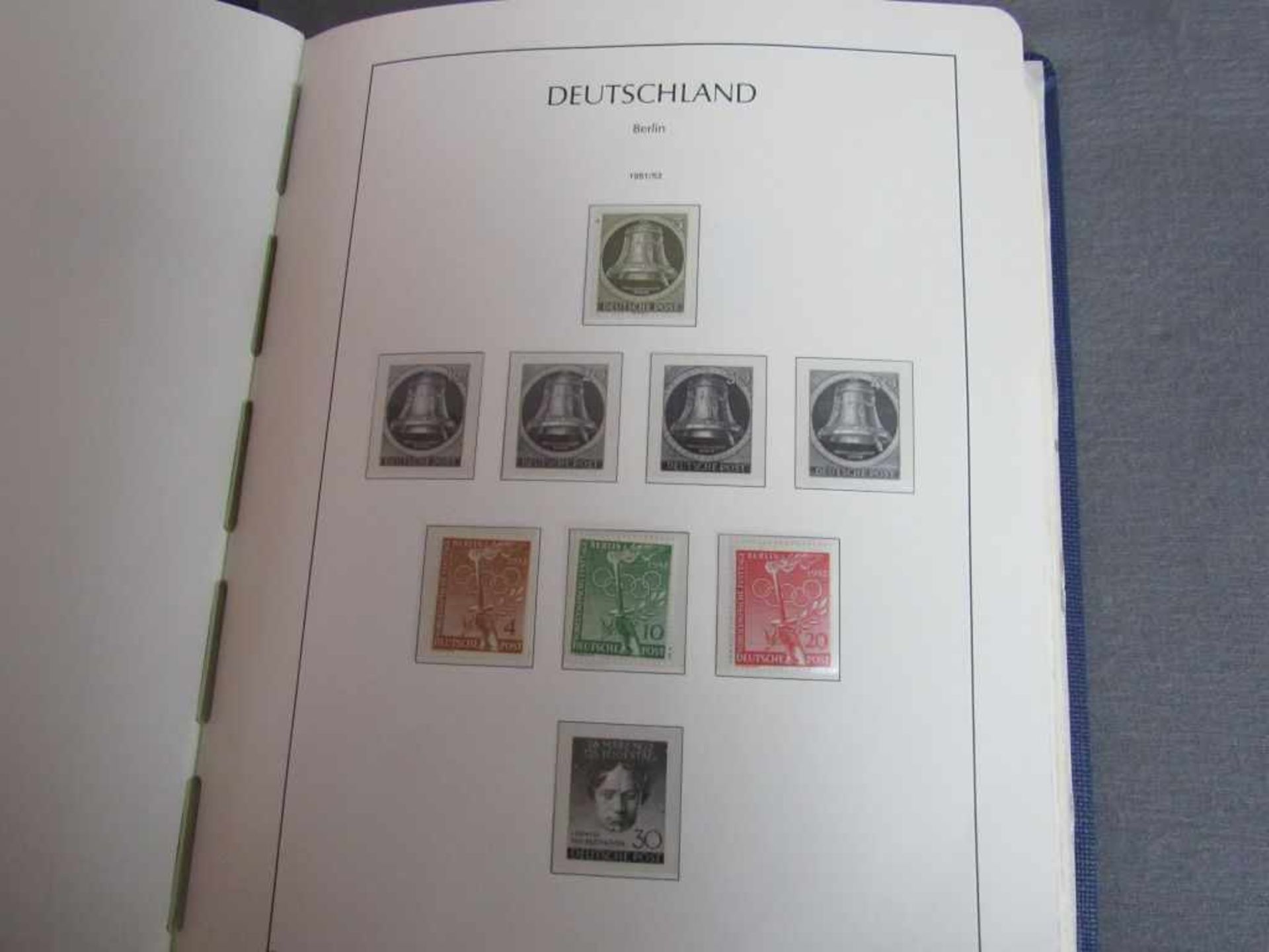 Briefmarken Berlinsammlung XX aus 1948-1950 Michel ca.2400 Euro im Leuchtturm Falzlos Vordruck - Bild 5 aus 8