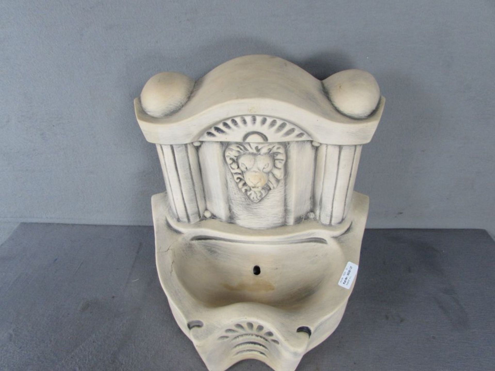 Zimmerbrunnen, Wandbrunnen, Keramik, Germany, Heissner, 41,45,32 cm - Bild 2 aus 3