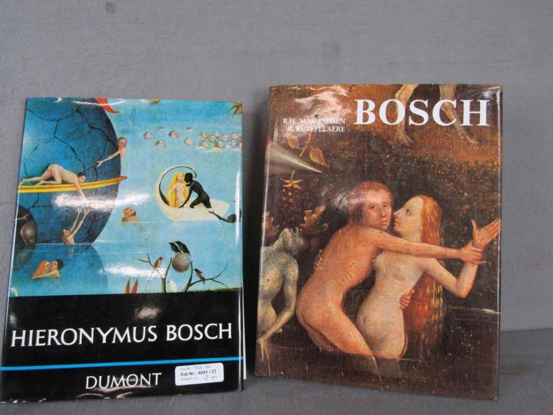 2 große Bildbände über den Künstler Bosch