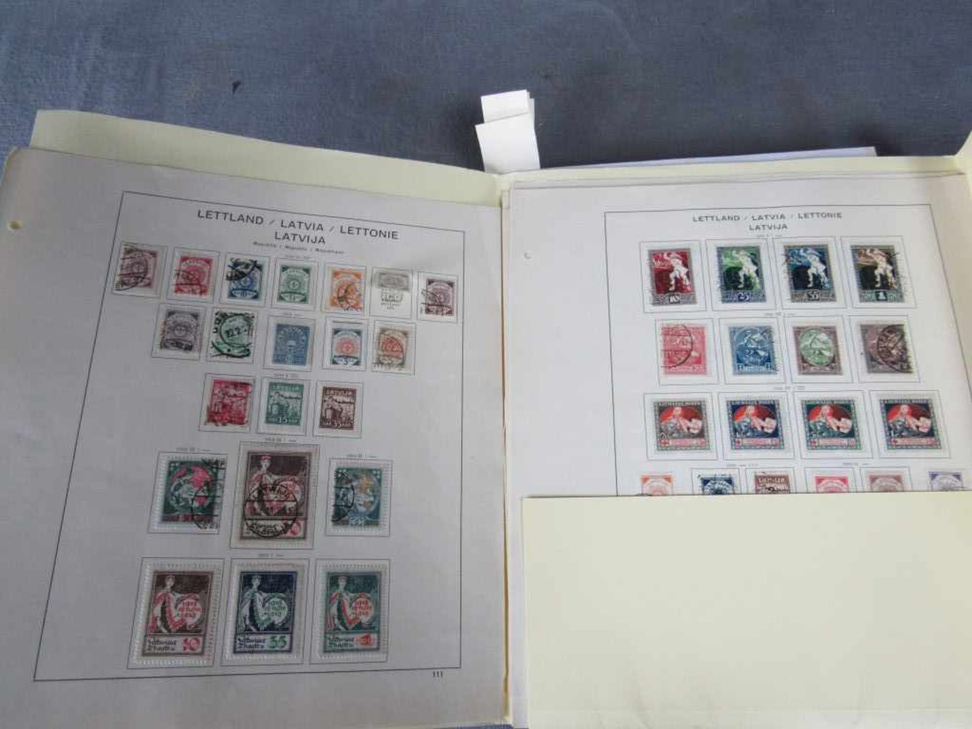 Briefmarken schöner Posten Osteuropa in Binder und Mappe - Bild 2 aus 7