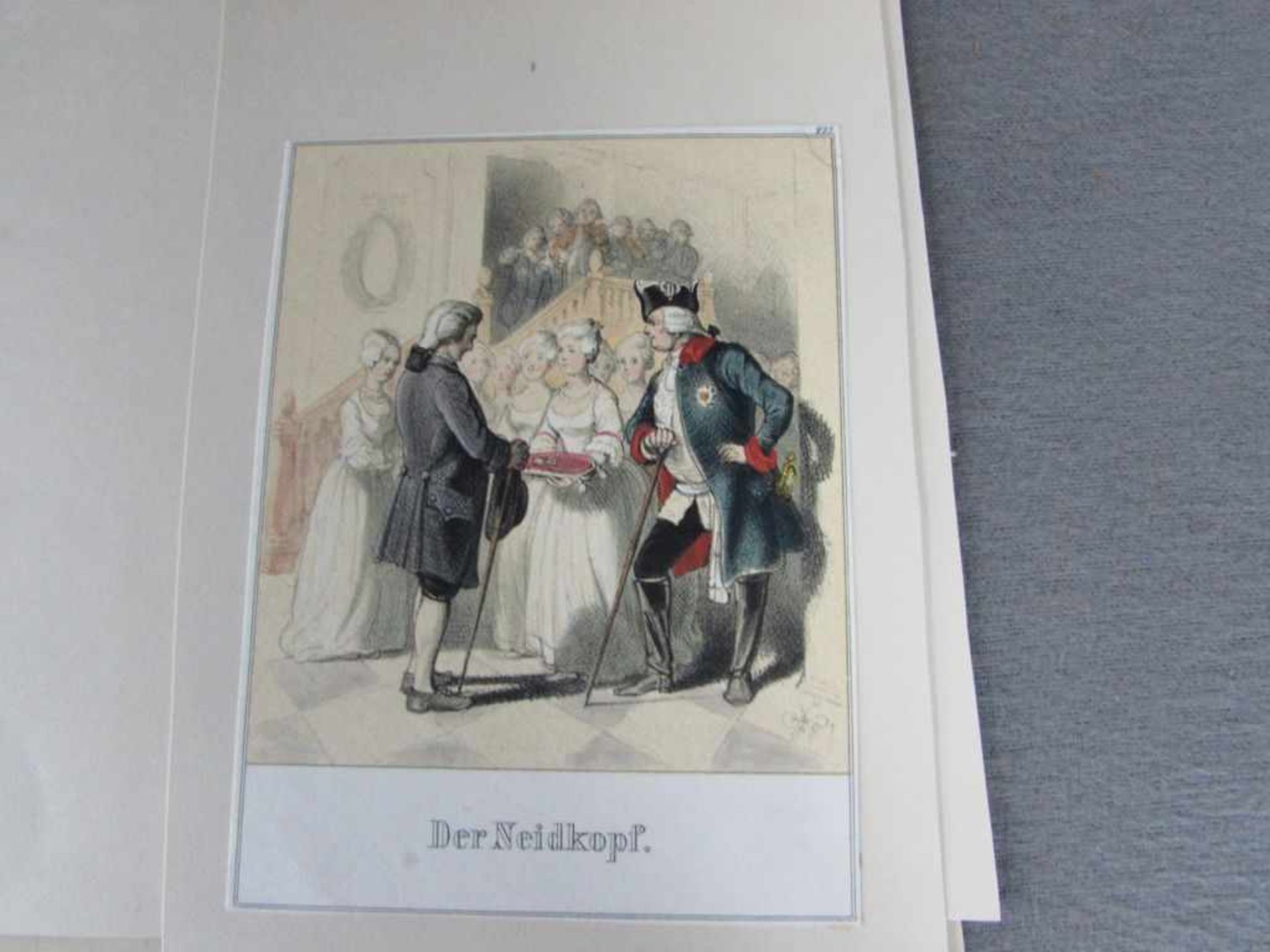 15 Farblithografien 19. Jahrhundert Theodor Hosemann (1807-1875) Alle Lithos sind mit Monogramm - Image 4 of 6