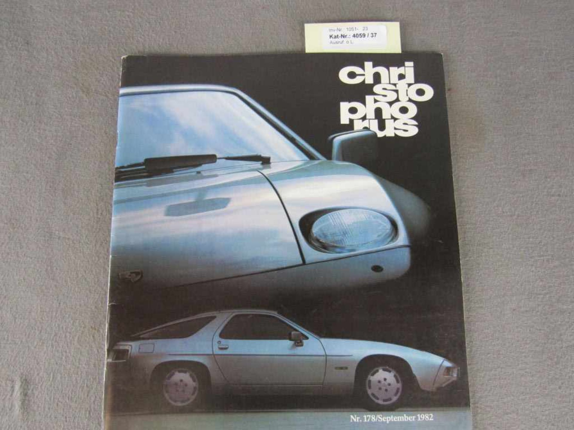 Zeitschrift Porsche Christopherus Nr.178