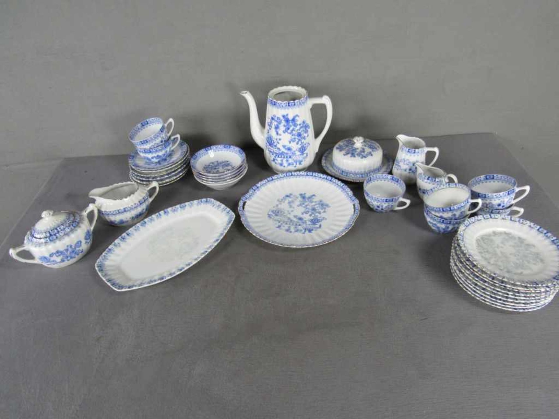 Restservice China Blau 35 Teile