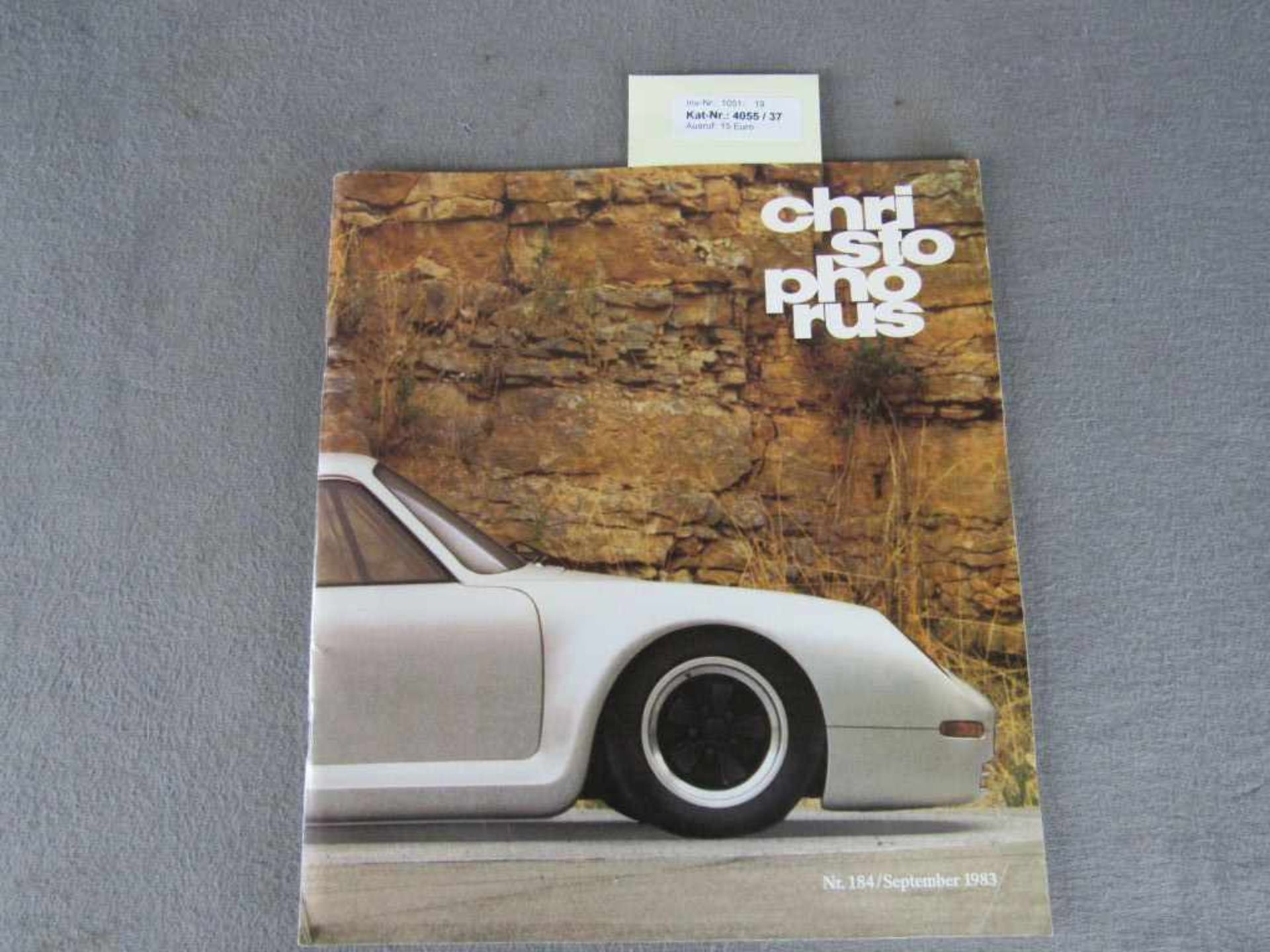 Zeitschrift Porsche Christopherus Nr.184