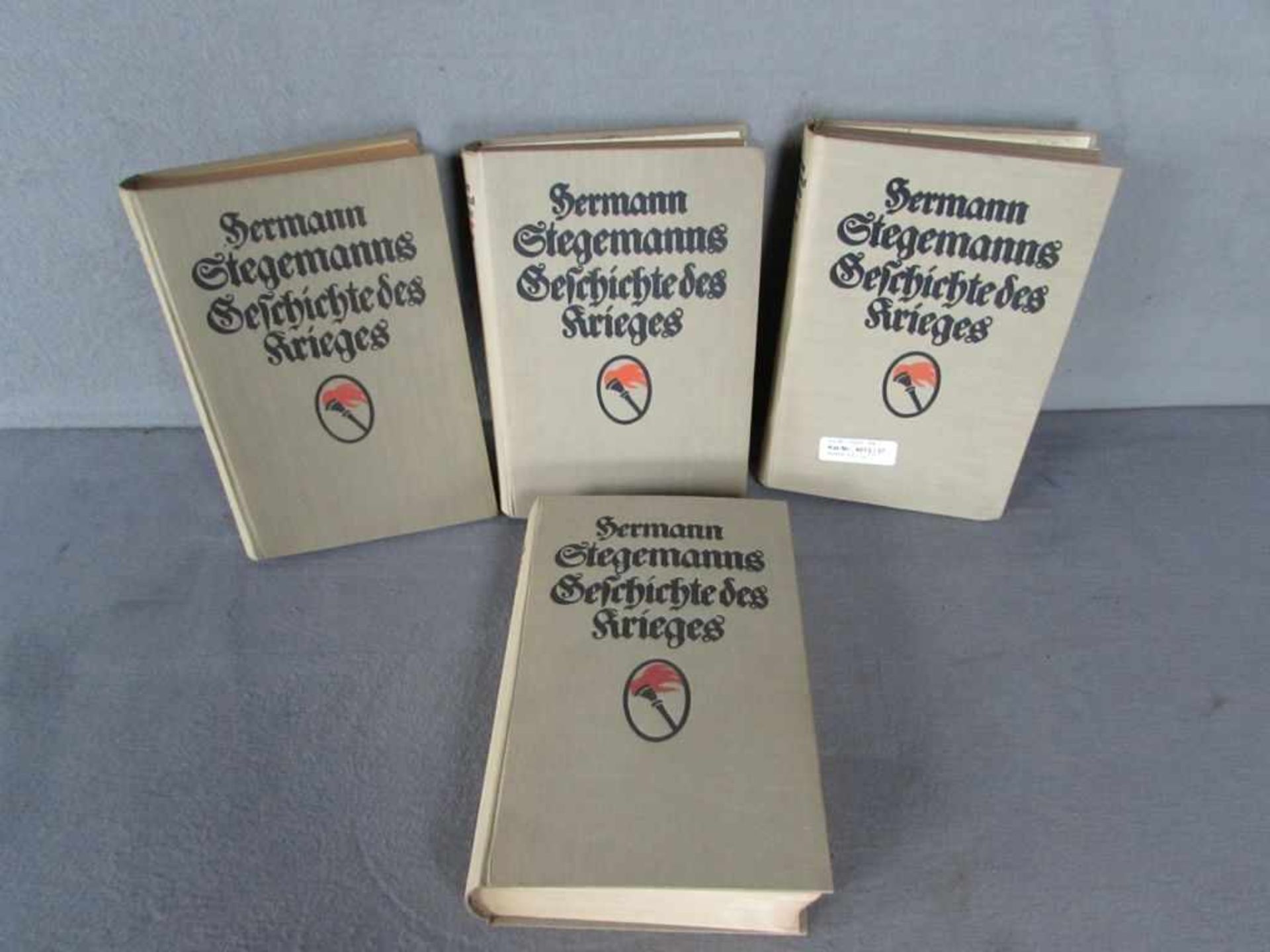 4 Bücher Geschichte des Krieges von 1917