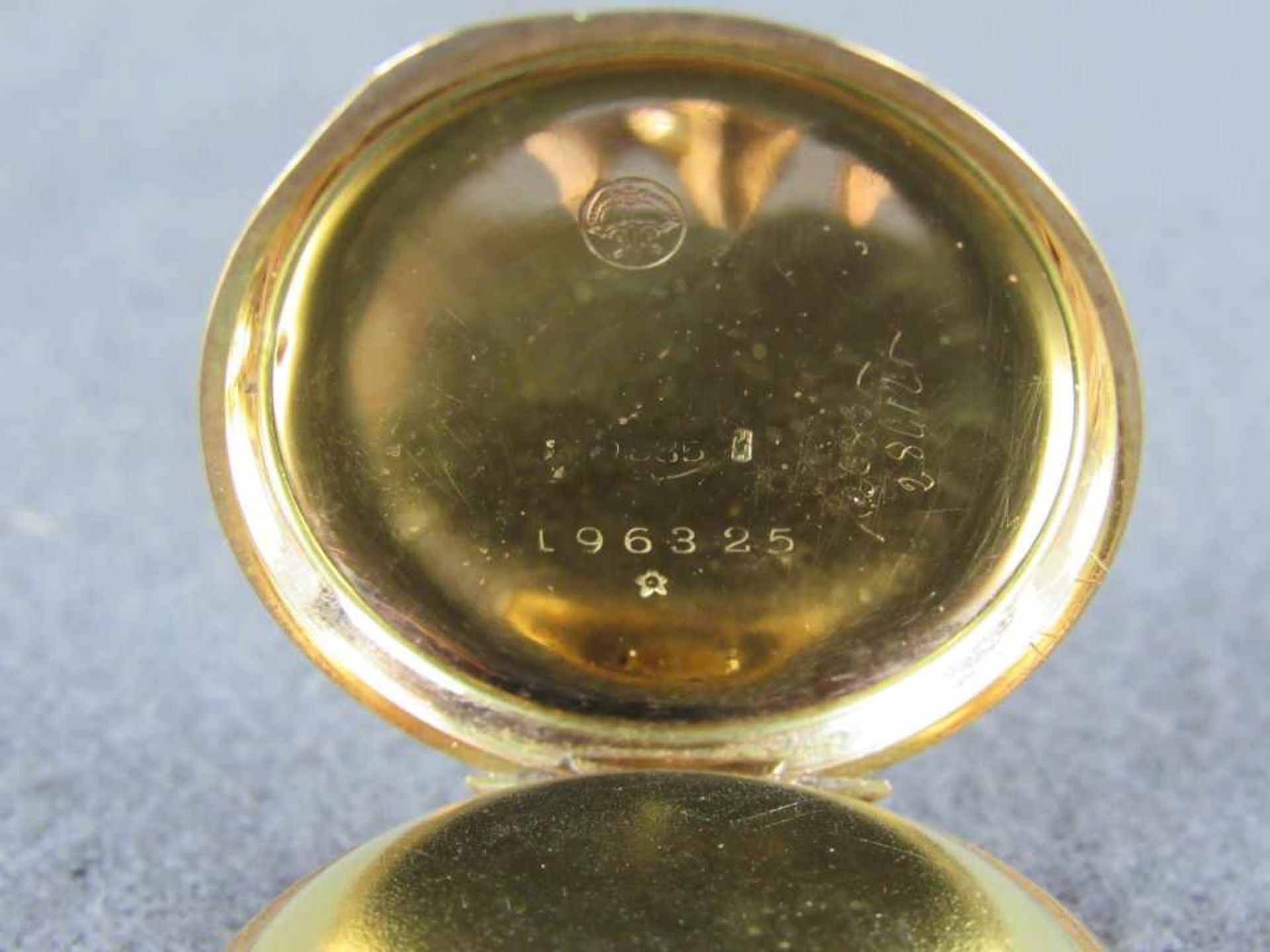 Damentaschenuhr 585 Rotgold 21 Gramm - Bild 4 aus 6