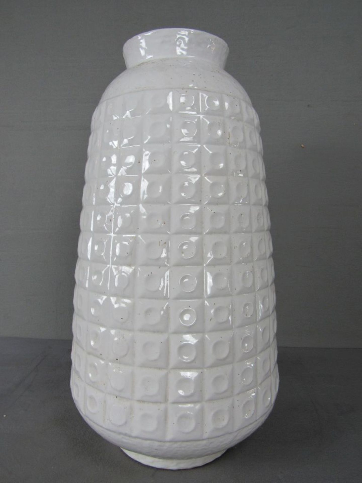 Space Age 60er Jahre Bodenvase gemarkt 56cm hoch - Bild 3 aus 4