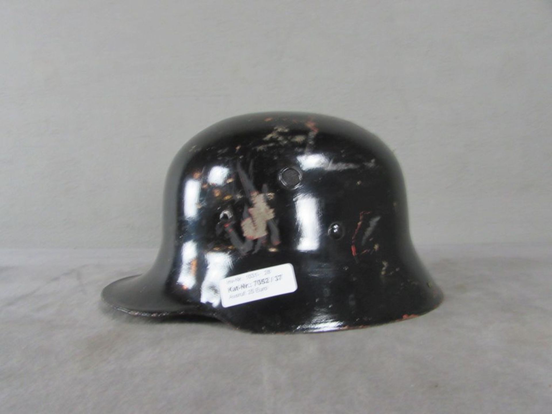 Stahlhelm Feuerlöschpolizei 2. WK original Innenfutter