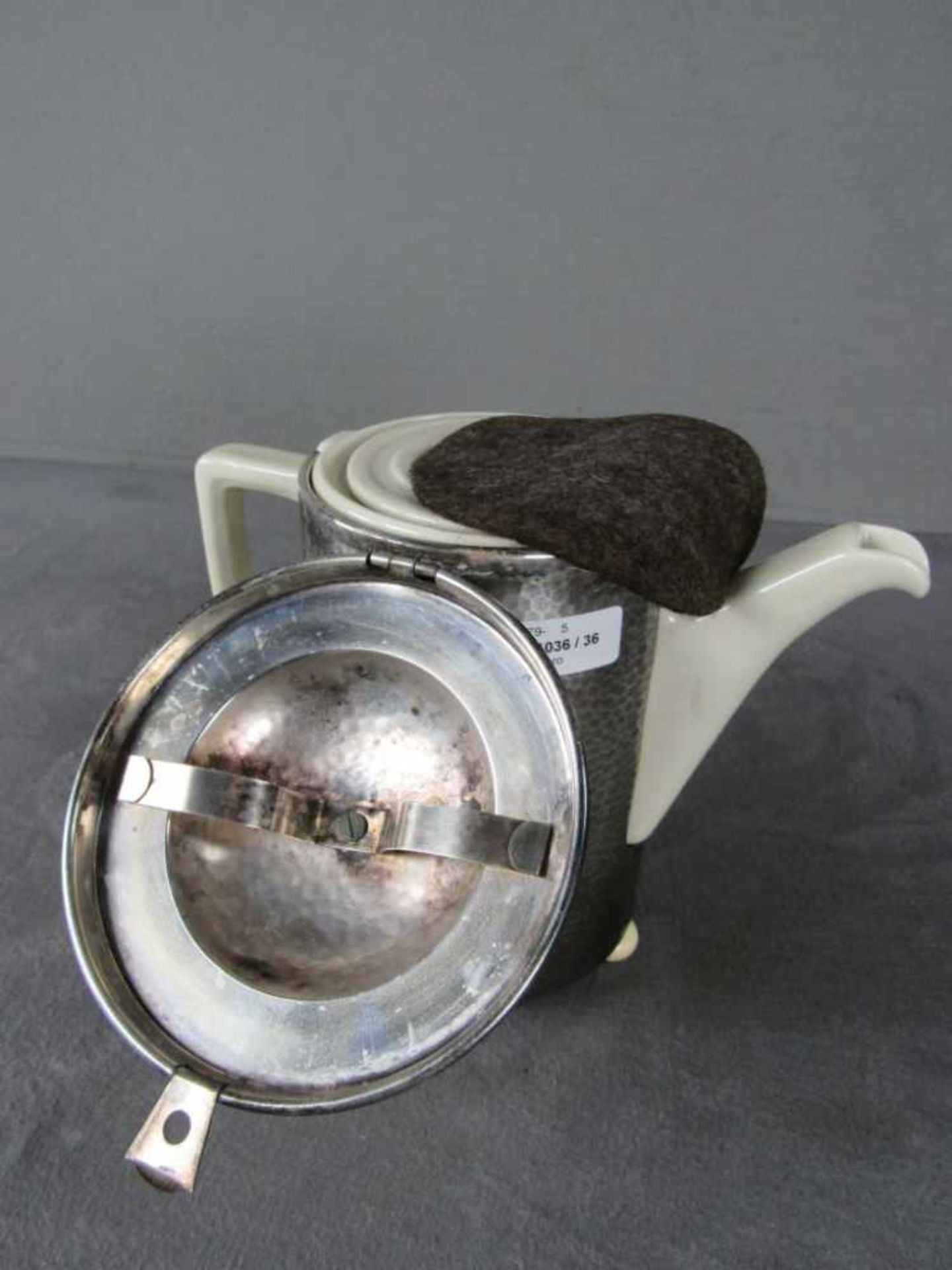 Kanne Warmhaltekanne Art Deco - Bild 8 aus 8