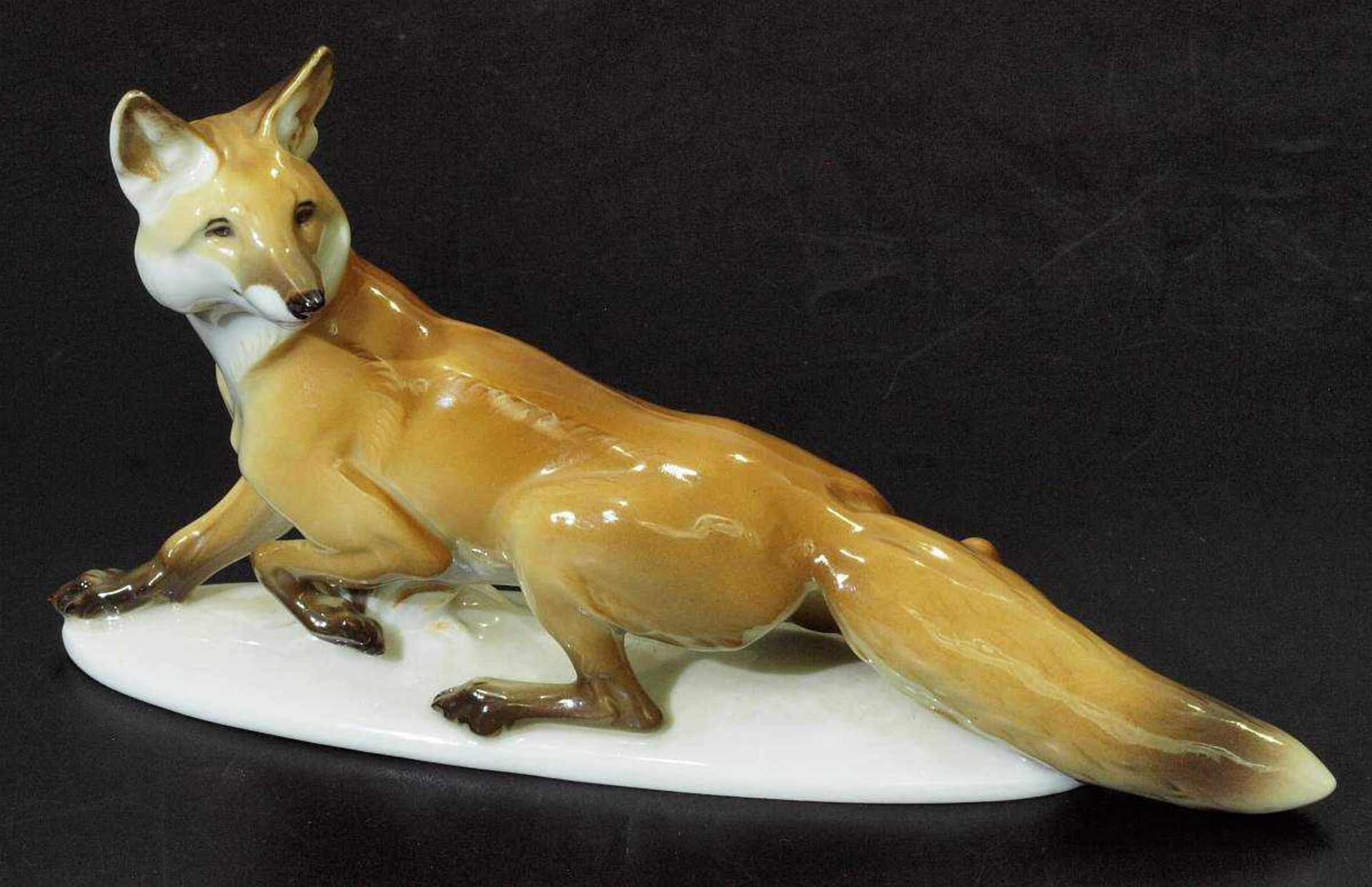 ALLACH Tierfigur "Schleichender Fuchs". ALLACH Tierfigur "Schleichender Fuchs". Entwurf Theodor - Bild 2 aus 8