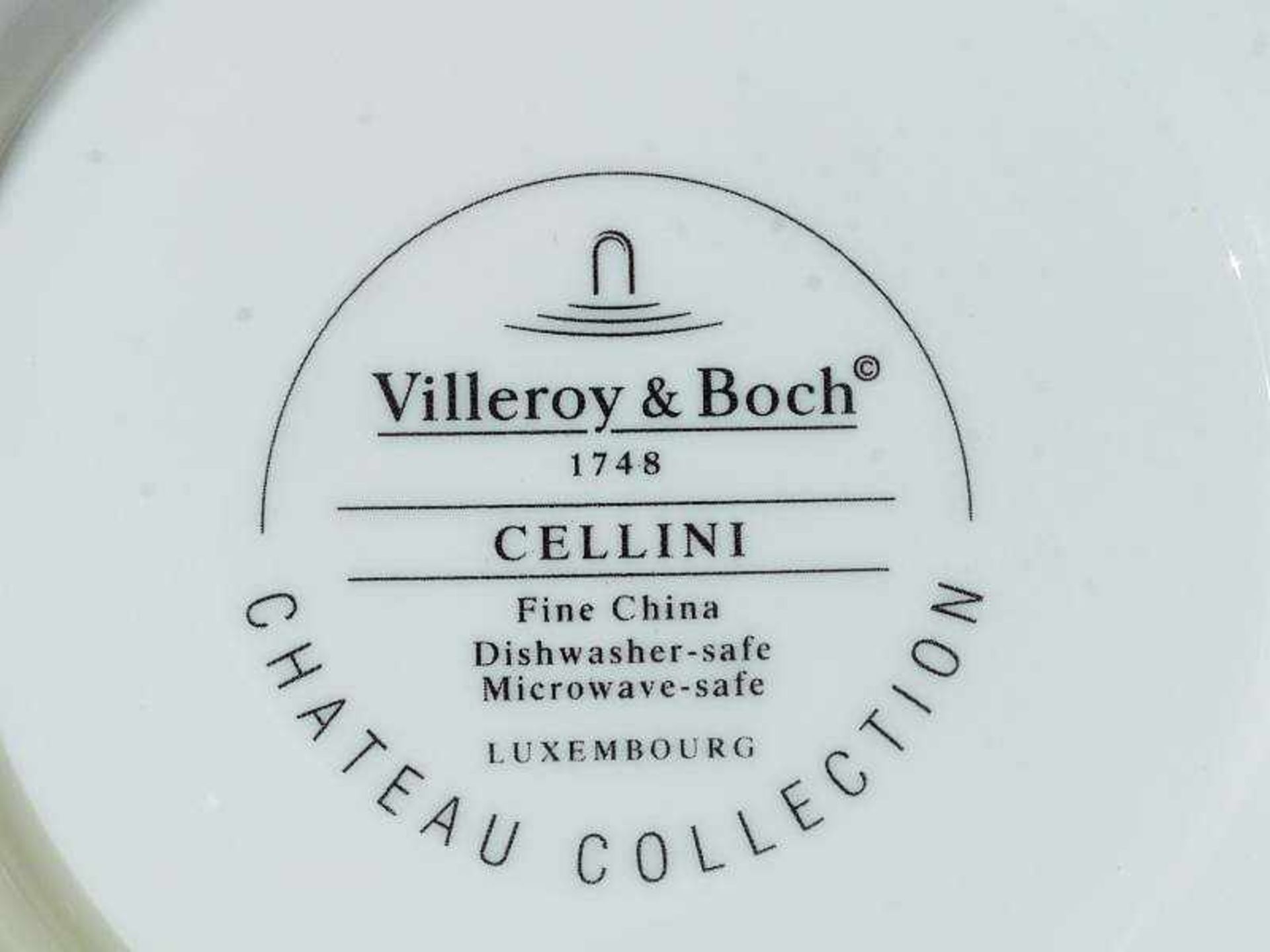 Deckelterrine. VILLEROY & BOCH. Deckelterrine. VILLEROY & BOCH, CHATEAU COLLECTION, 20. Jahrhundert. - Image 5 of 6