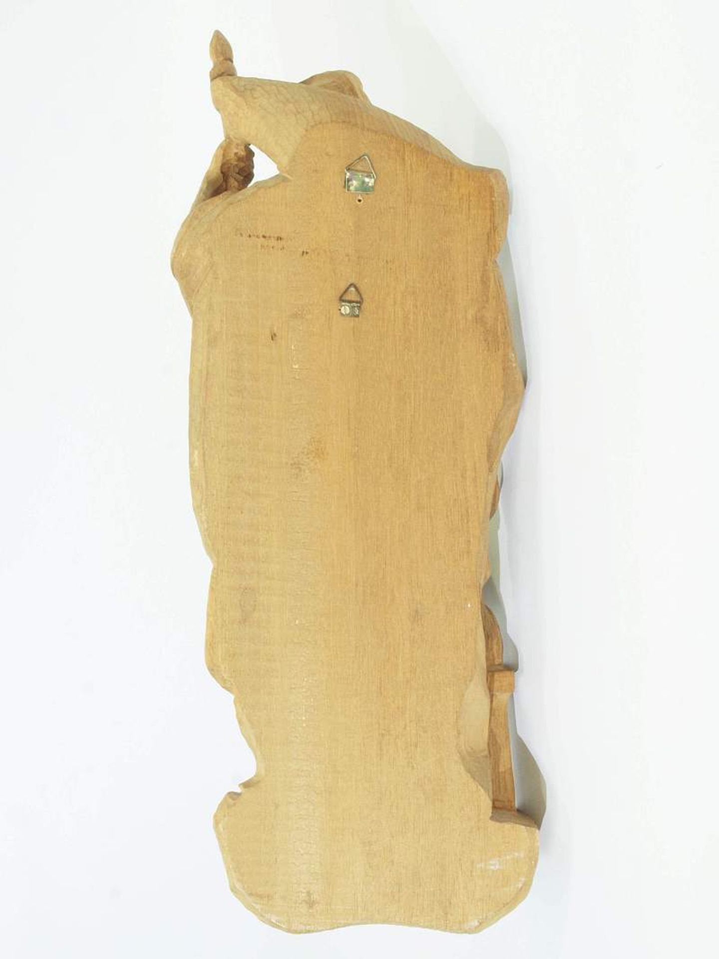 Heiliger Florian. Heiliger Florian. 20. Jahrhundert. Holzsichtig lasiert. Skulptur des Heiligen - Bild 4 aus 5