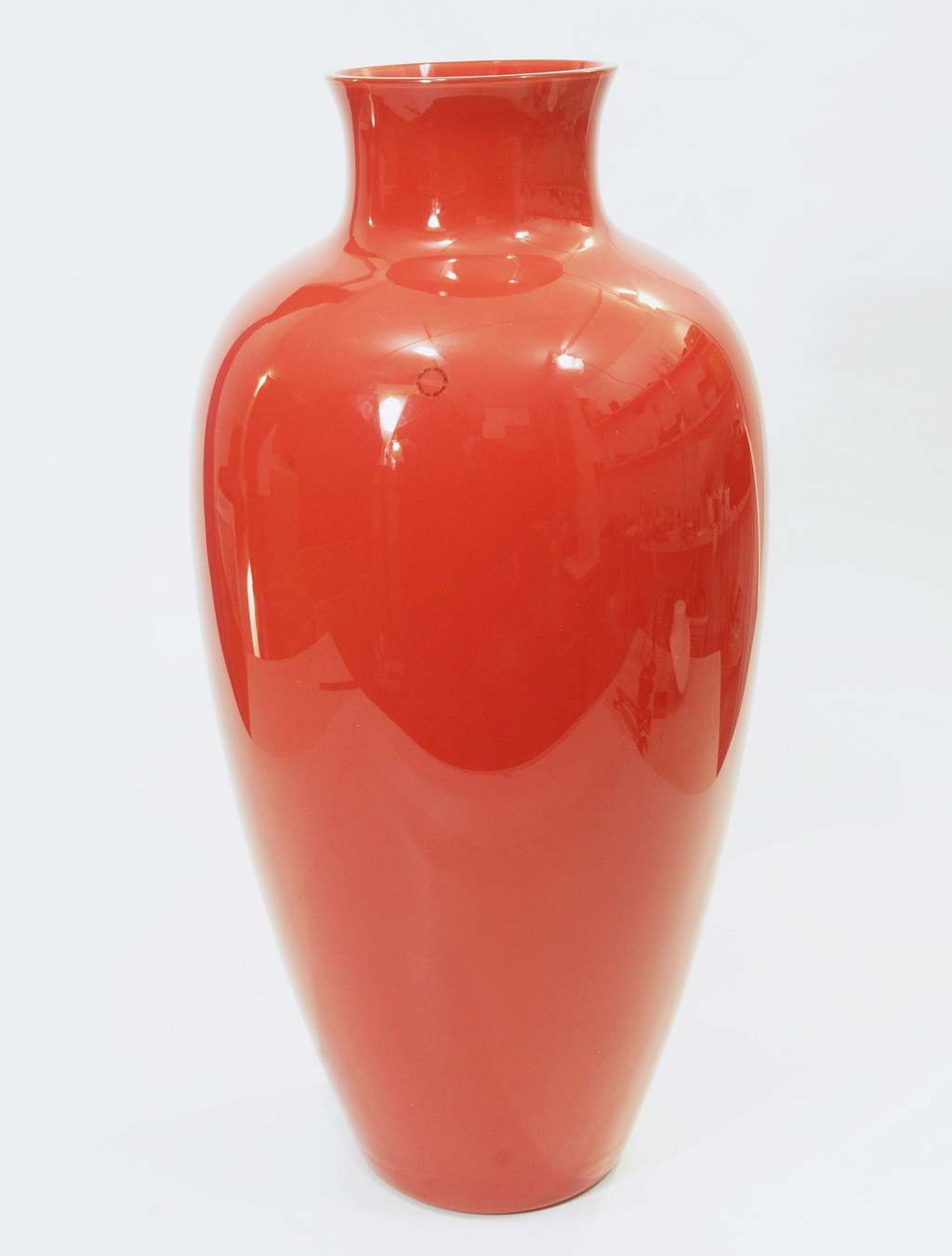 Große Original MURANO Designer Vase. VENINI. Große Original MURANO Designer Vase. VENINI 1992. - Image 2 of 5
