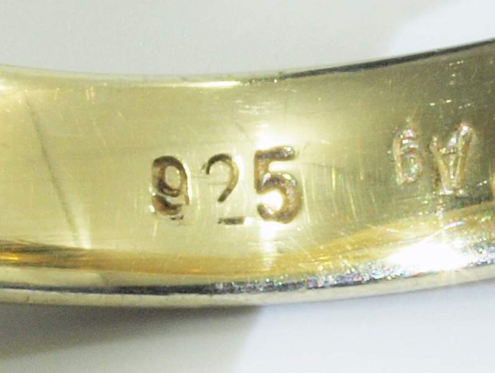 Dekorativer Ring mit geflügeltem Putti. Dekorativer Ring mit geflügeltem Putti. 925er - Bild 5 aus 6