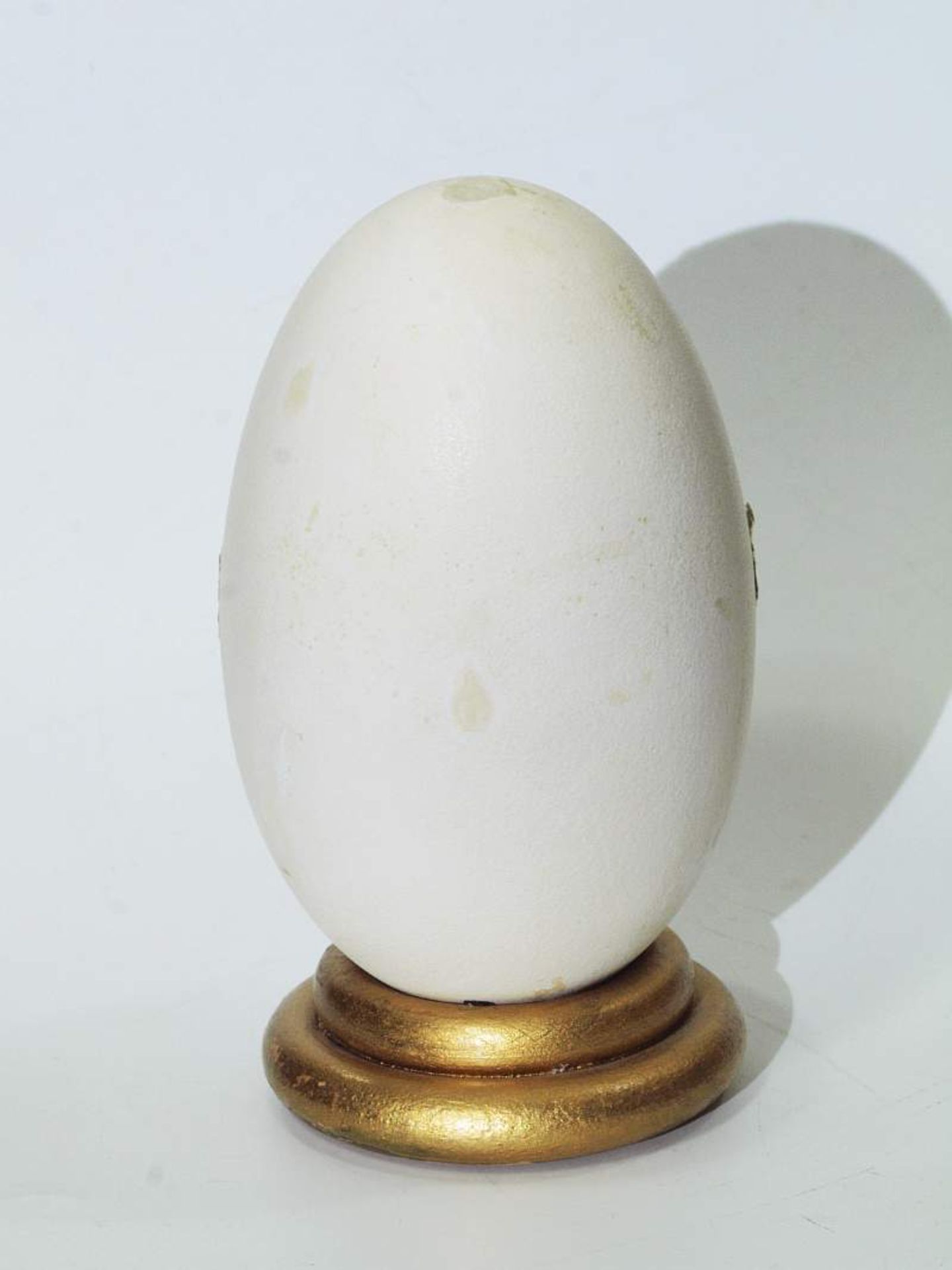 Krippenszene in Ei Krippenszene in Ei. 20. Jahrhundert. Vermutlich Gänseei als Krippe, dekoriert mit - Bild 6 aus 6