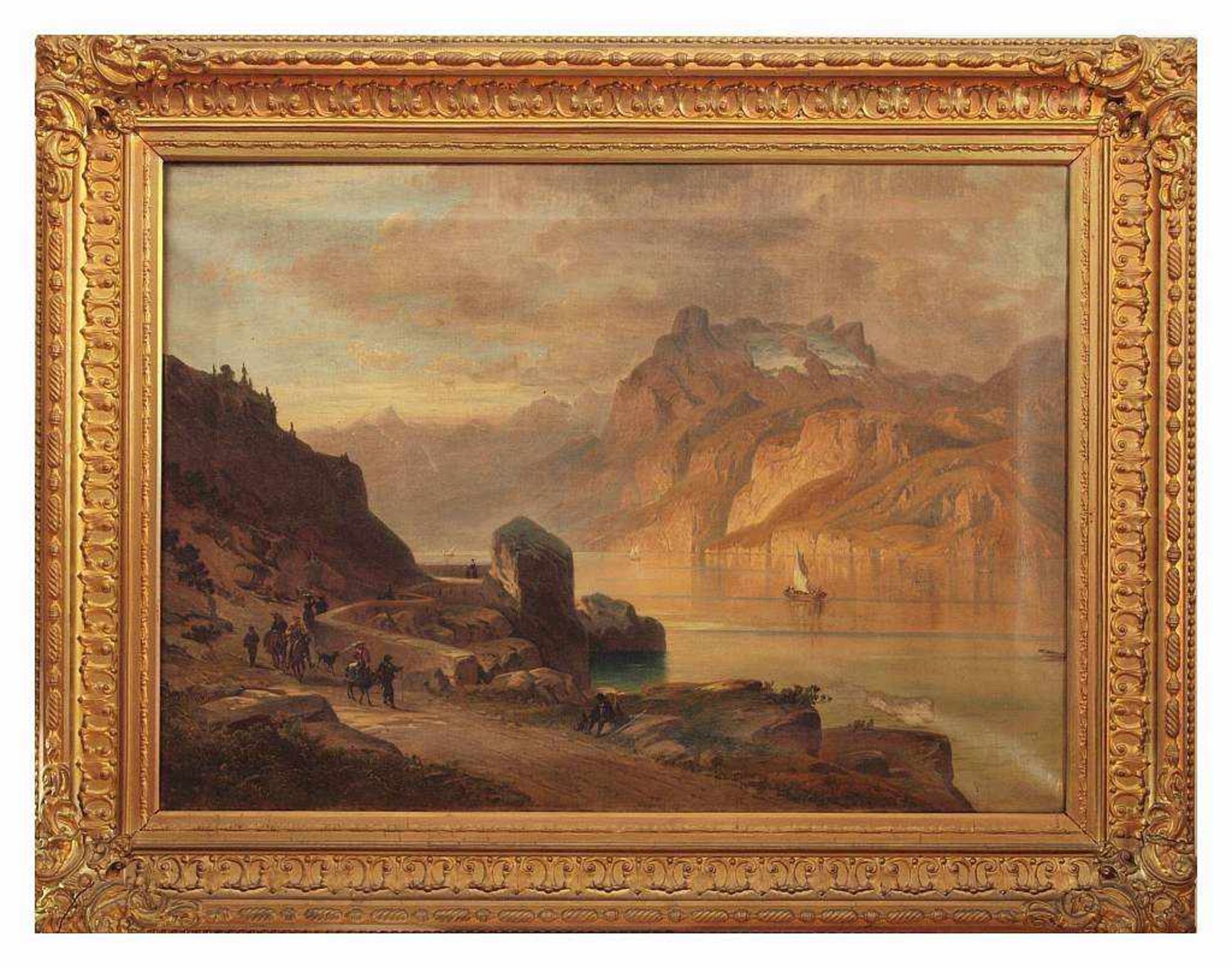 MAYBURGER, Joseph. MAYBURGER, Joseph. 1814 Straßwalchen - 1908 Salzburg. Blick auf den - Bild 3 aus 5