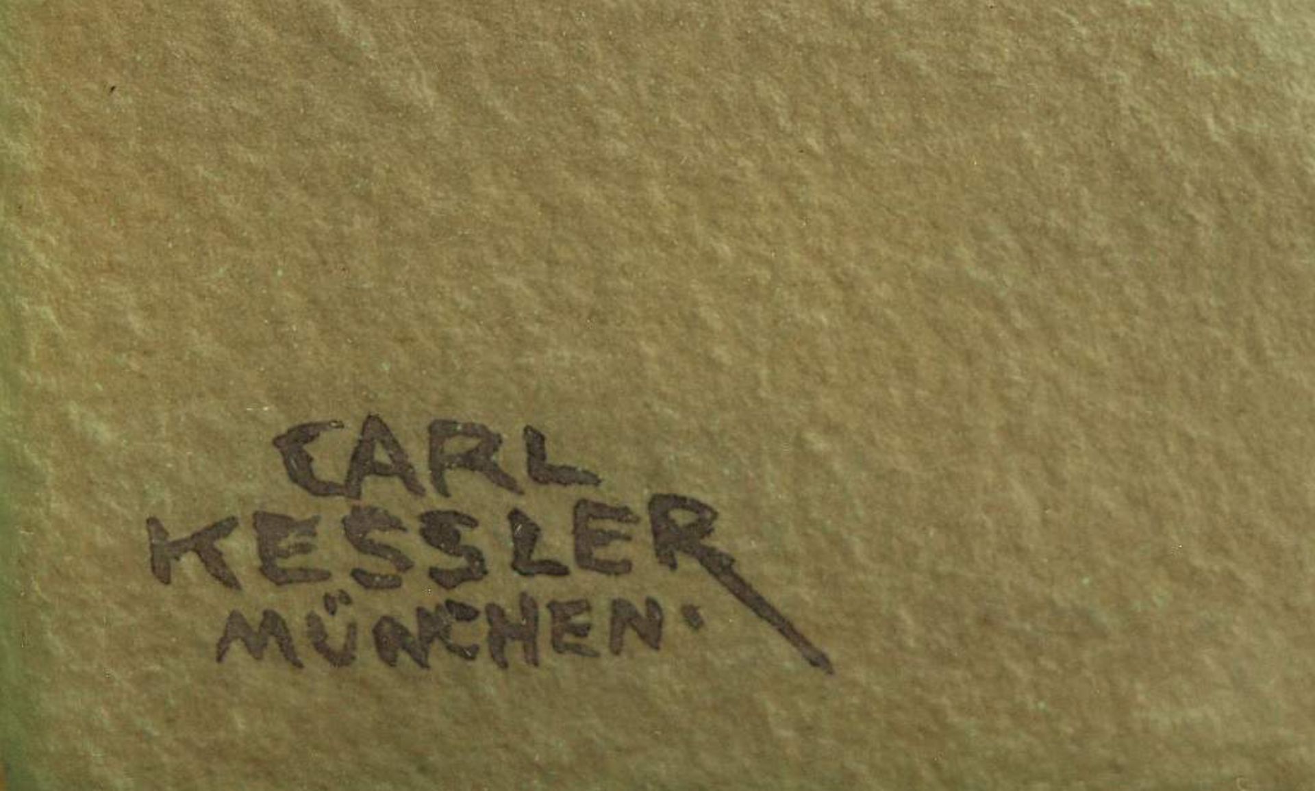 KESSLER, Carl. KESSLER, Carl. 1876 Coburg - 1968 München. Winterlandschaft mit Blick auf die - Bild 5 aus 5