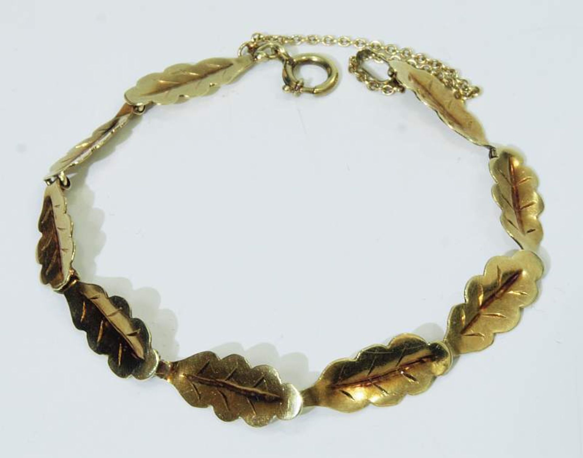 Schmuckkette. Armband. Schmuckkette. Armband. 585er Gelbgold. Schmuckkette, bewegliche Glieder in - Bild 6 aus 8