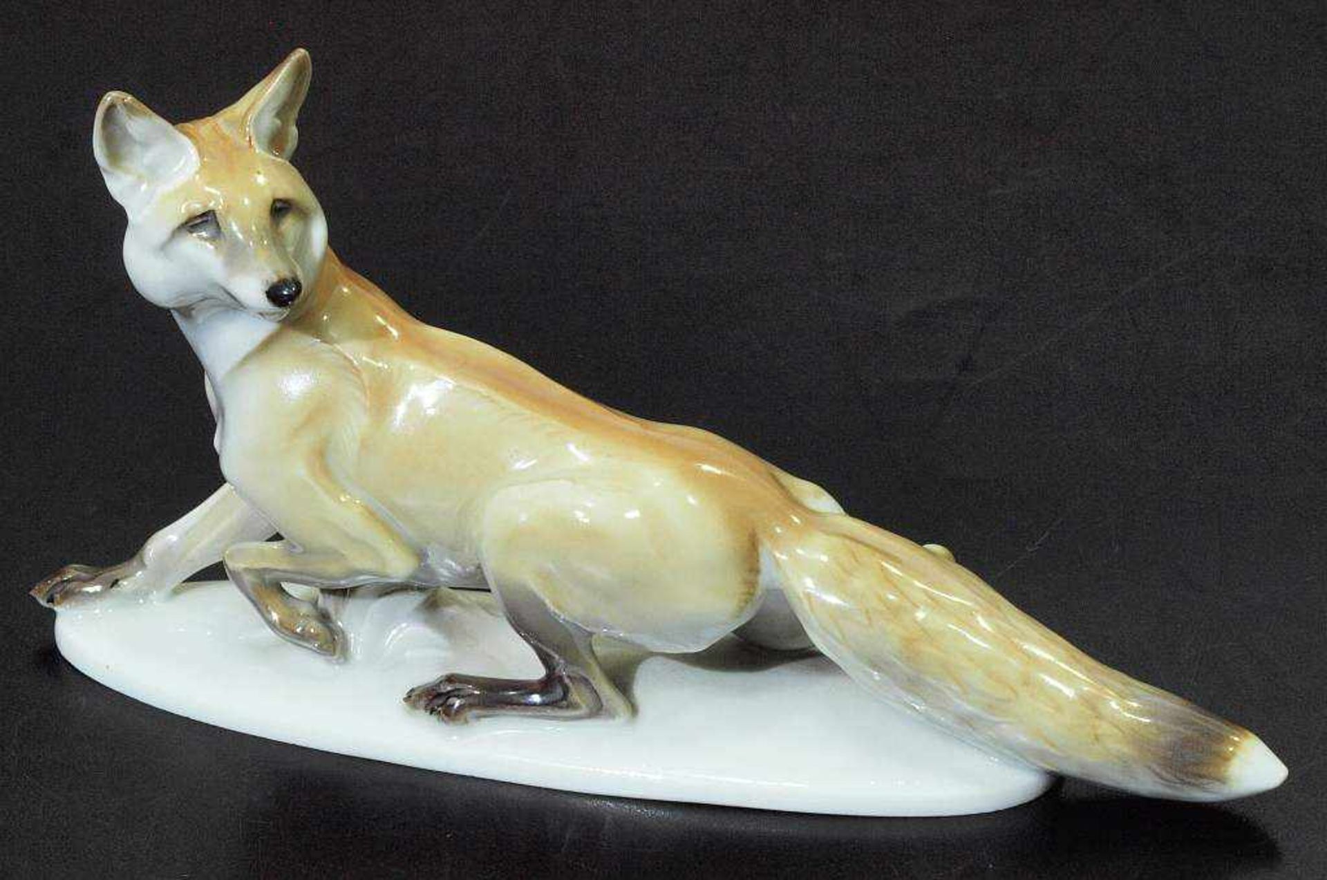 ALLACH Tierfigur "Schleichender Fuchs". ALLACH Tierfigur "Schleichender Fuchs". Entwurf Theodor - Bild 2 aus 7