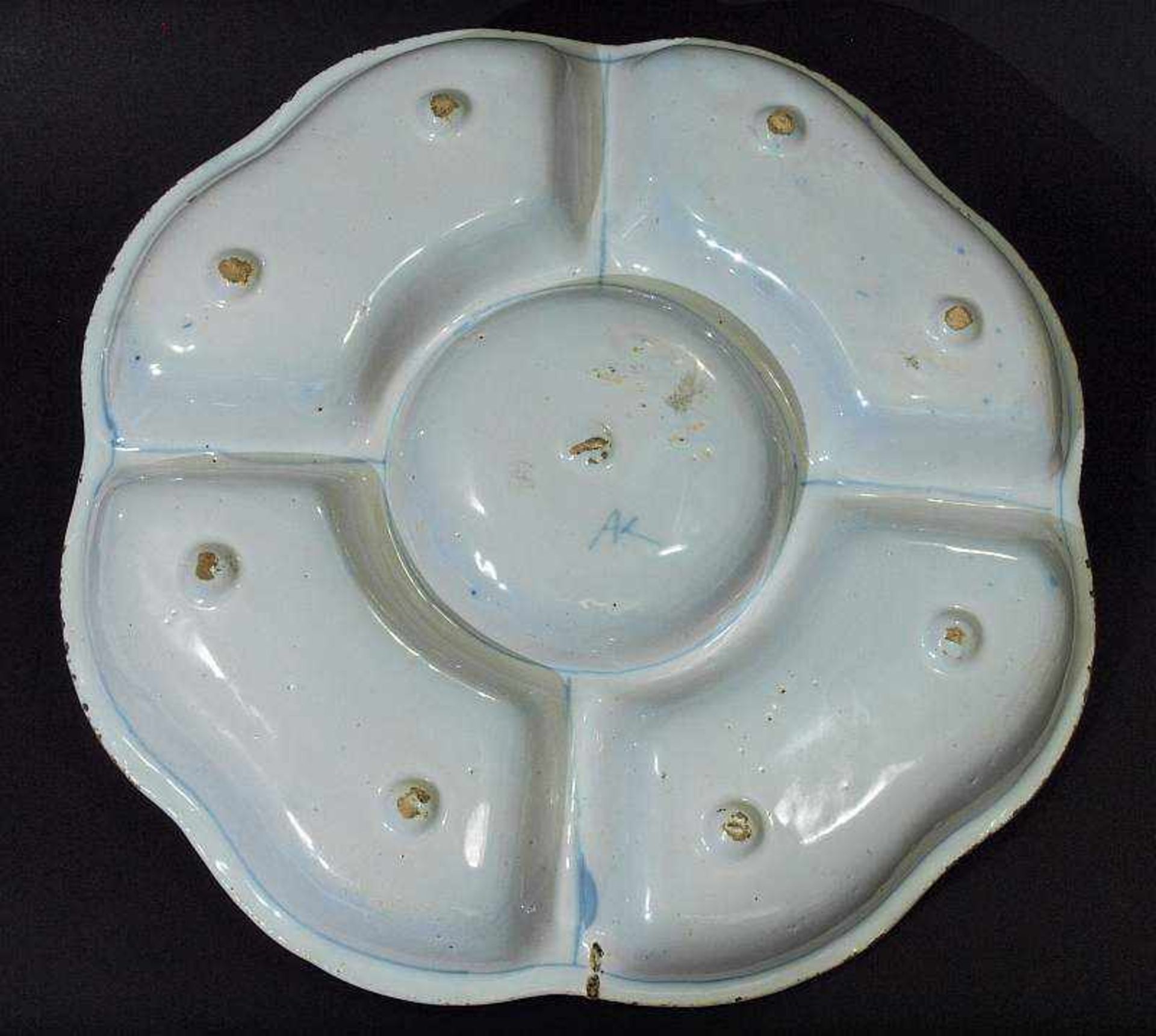 Gewürzschale in blauweiß im Kangxi-Stil. Gewürzschale in blauweiß im Stil der Kangxi-Periode (1662 - - Bild 4 aus 6