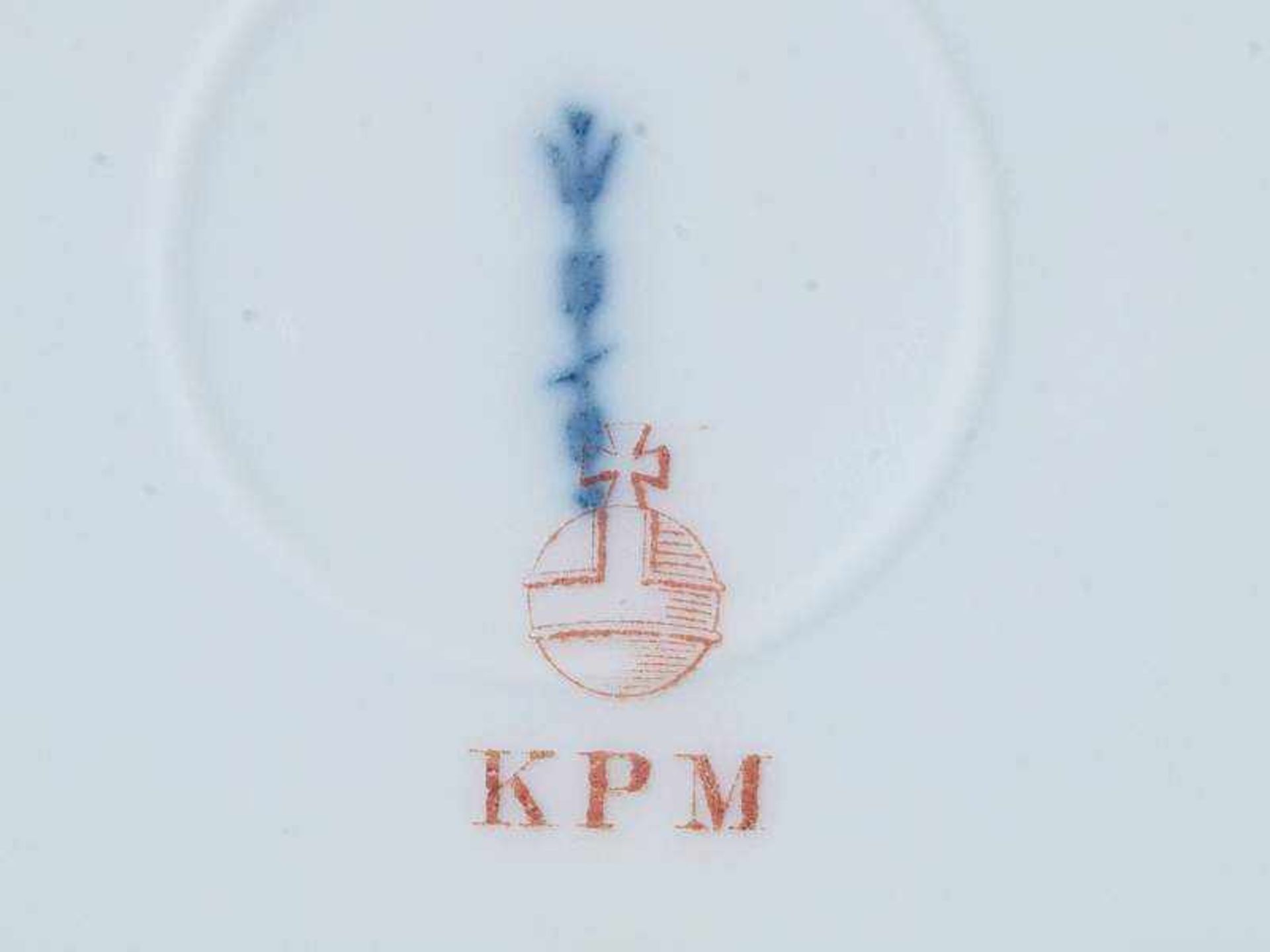 Umfangreiches Speieservice.Umfangreiches Speieservice. KPM BERLIN. 19./20. Jahrhundert. Farbig und - Bild 9 aus 9