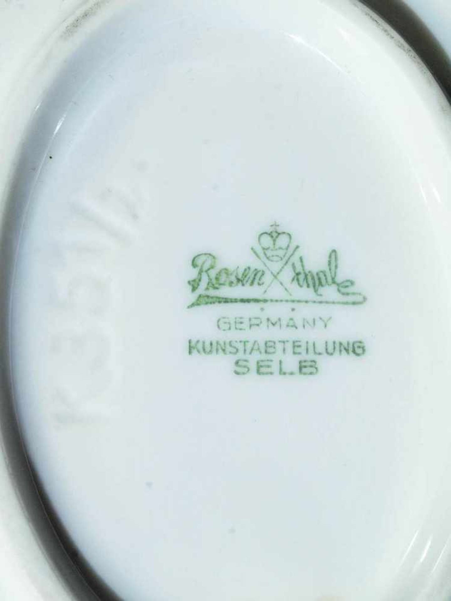 Tierfigur "Erpel".Tierfigur "Erpel". ROSENTHAL Germany Kunstabteilung Selb. Entwurf Willy Zügel, - Bild 4 aus 4