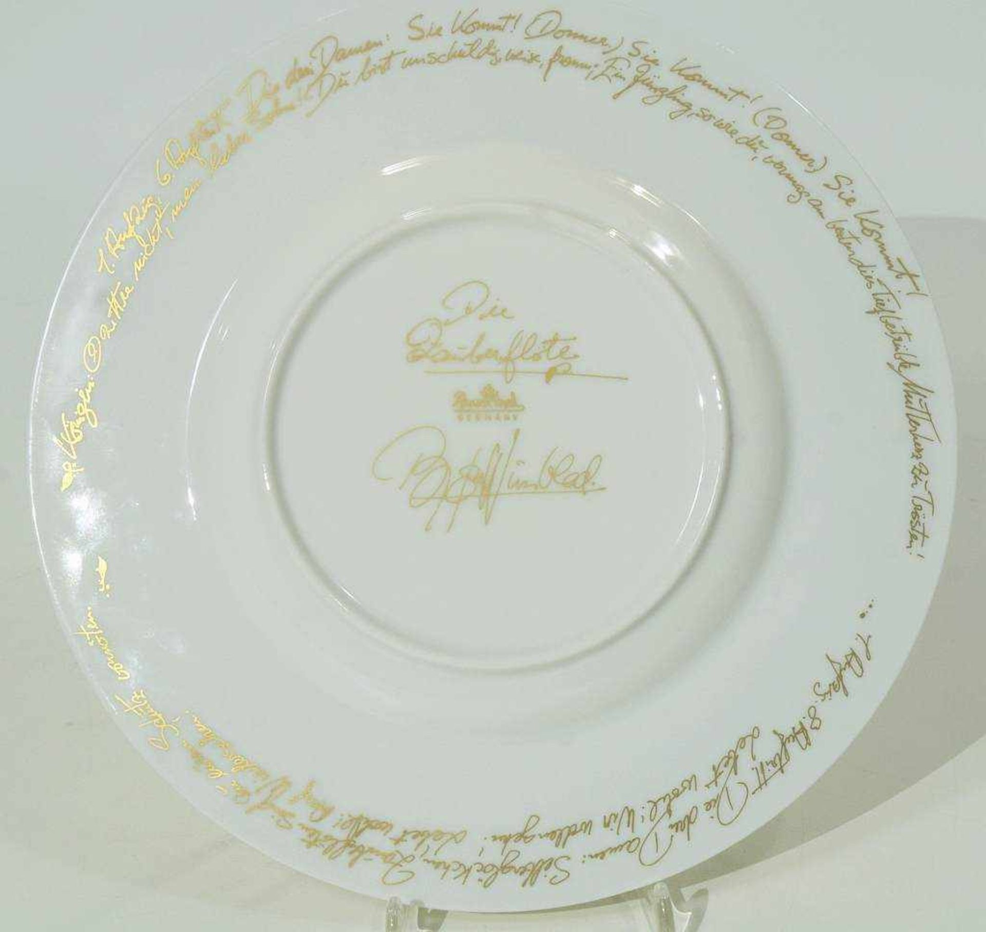 ROSENTHAL Kaffeeservice "Zauberflöte".ROSENTHAL Kaffeeservice "Zauberflöte Sarastro". Entwurf und - Bild 6 aus 8