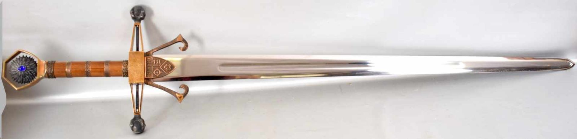 Zierschwert aufwendig mit Krallen verziert, L 117 cm