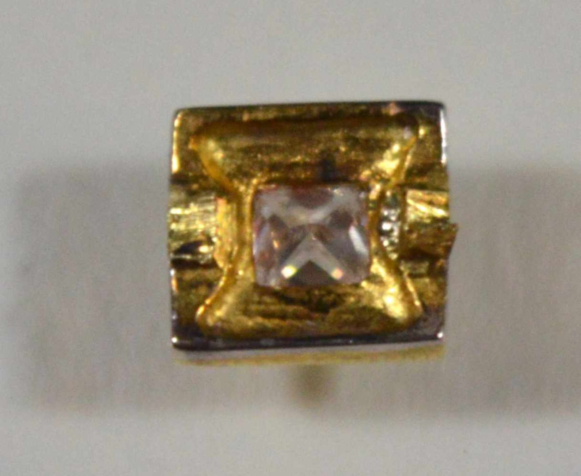 Diamantin 14 kt. Gelbgold gefasst