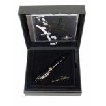 MONTBLANC Kolbenfüllhalter, Meisterstück; Sonderedition " A Tribute to Leonhard Bernstein"; 18 ct