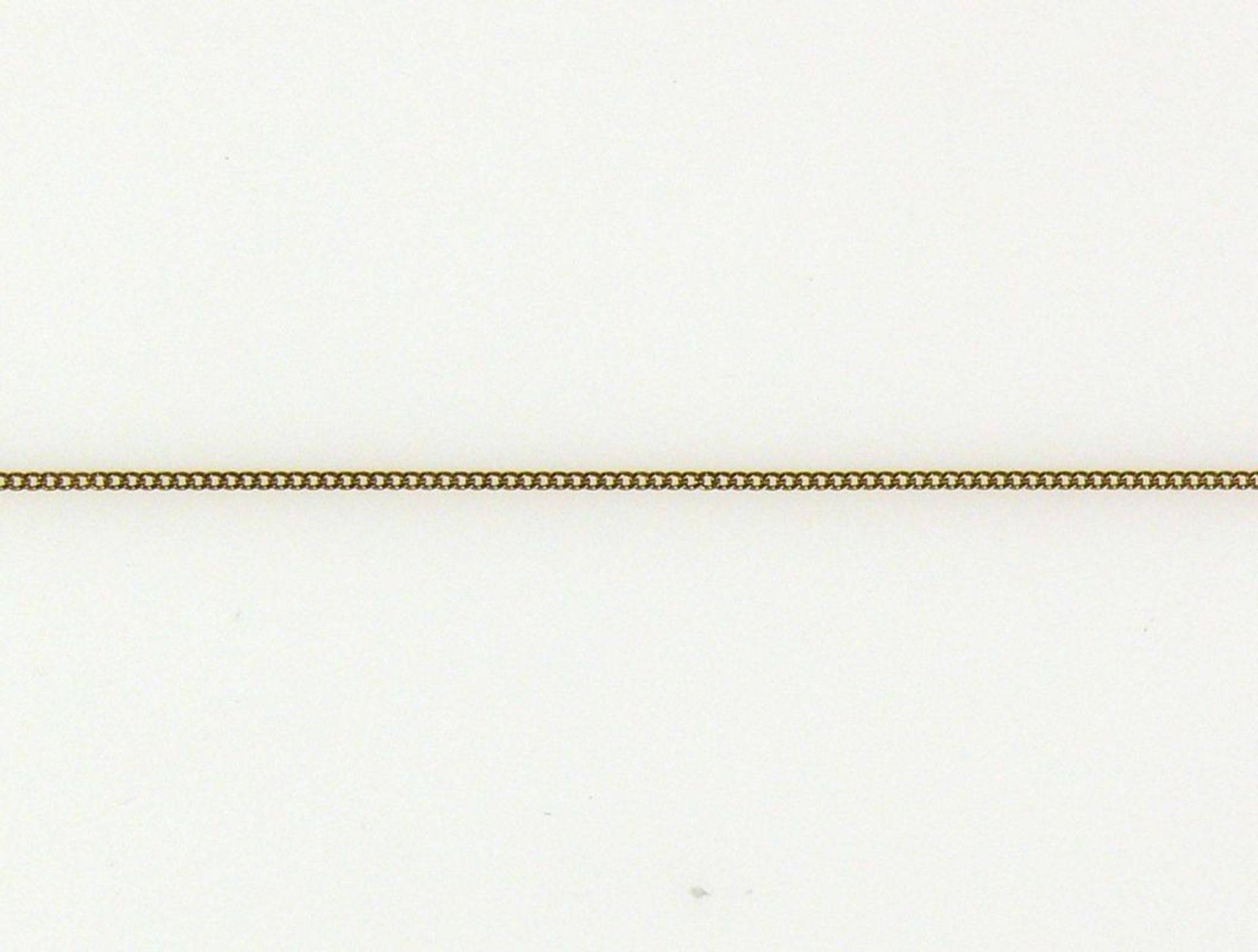 Halskette 18ct GG; gestempelt CB (Carl Bucherer); L: 43 cm; 2,9g