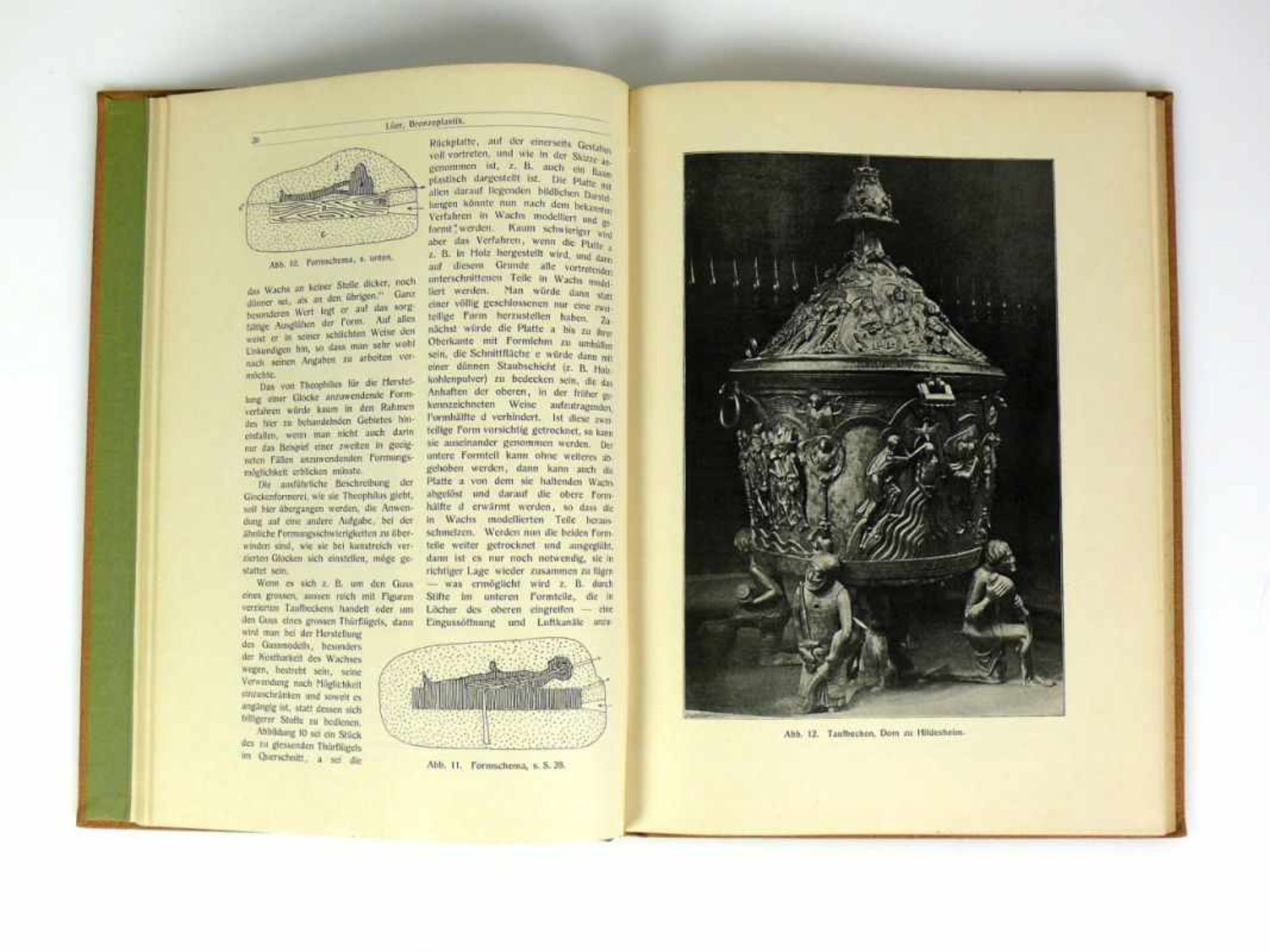 Bronceplastik von Hermann Lüer; Monographien des Kunstgewerbes; um 1900; - Image 2 of 2