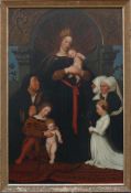 Deutsche Schule (wohl 19.Jh.) "Madonna des Bürgermeisters Jacob Meyer zum Hasen" nach Hans Holbein