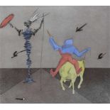 Dali, Salvador (1904 - 1989 Figueras/Spanien) "Historias de Don Quijote de la Mancha 1979";