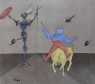 Dali, Salvador (1904 - 1989 Figueras/Spanien) "Historias de Don Quijote de la Mancha 1979";