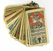 Münchener Kalender Jahrgang 1898 - 1934 (1933 fehlt)