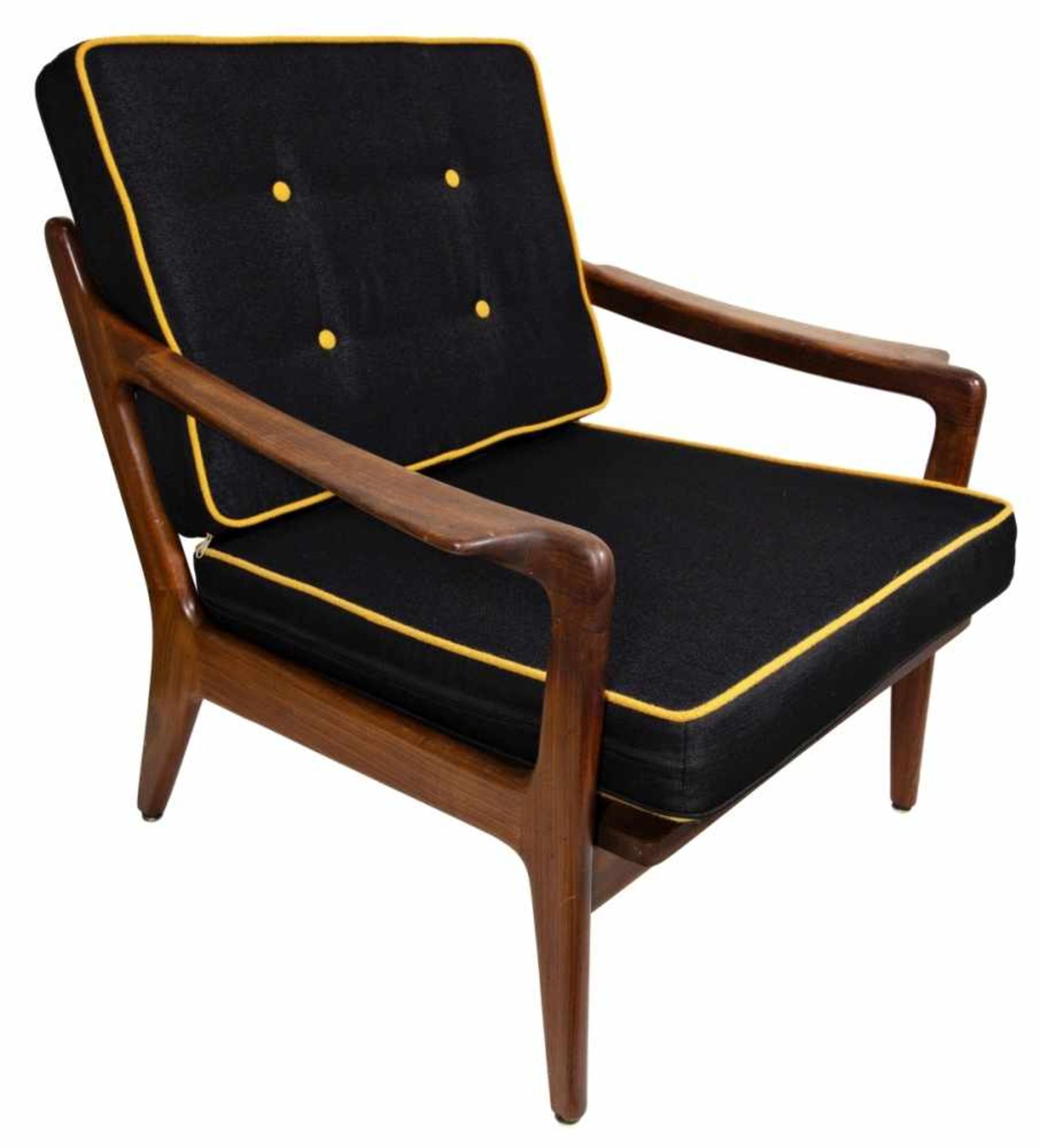 EASY CHAIRDÄNEMARK, 1960ER JAHREDesign: ARNE WAHL IVERSENHersteller: vermutlich KOMFORTMaterial: - Bild 2 aus 2