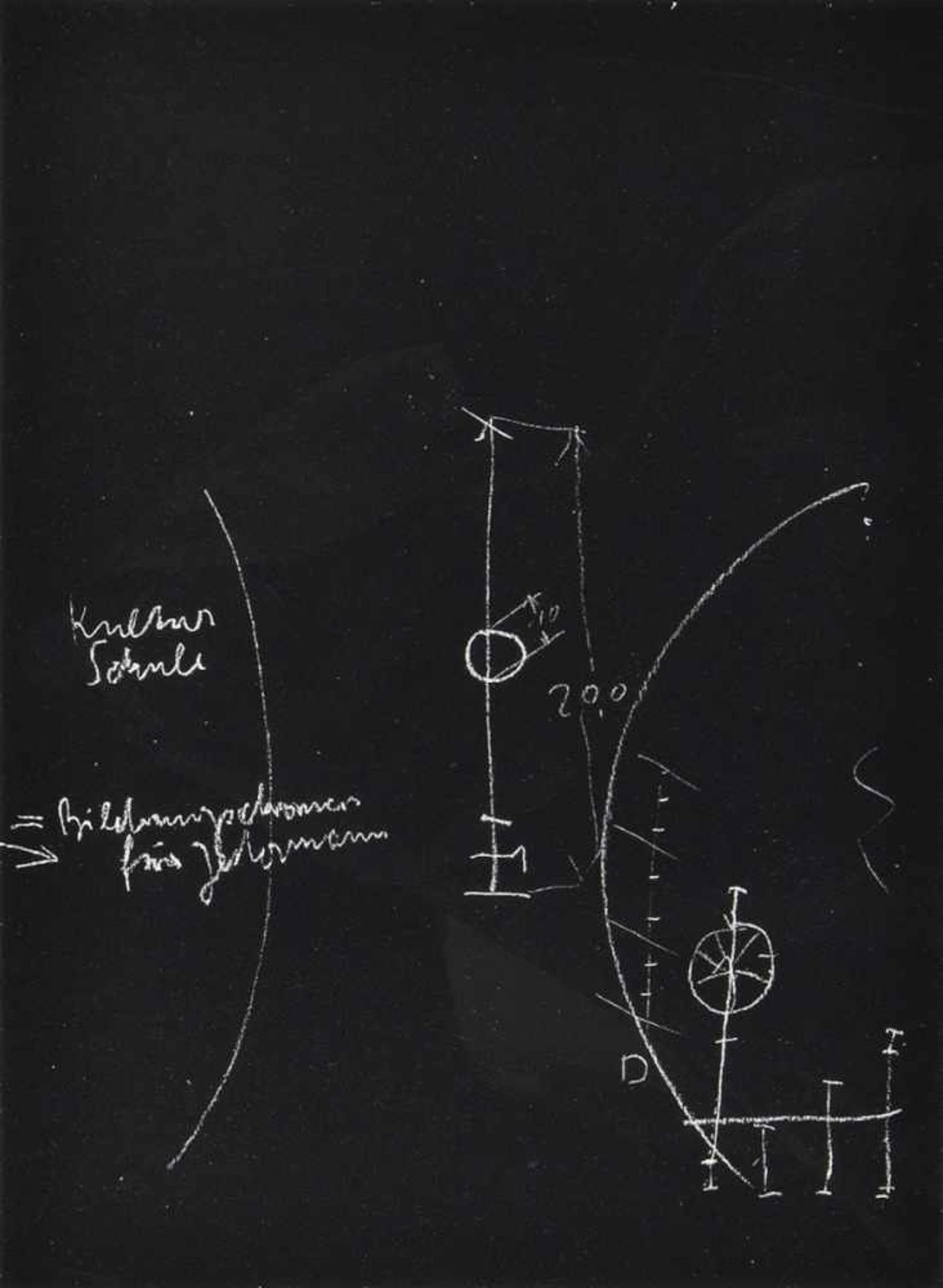 JOSEPH BEUYS(1921 KREFELD - 1986 DÜSSELDORF)BLACKBOARD I, II, UND III, 1980Drei Lithografien,