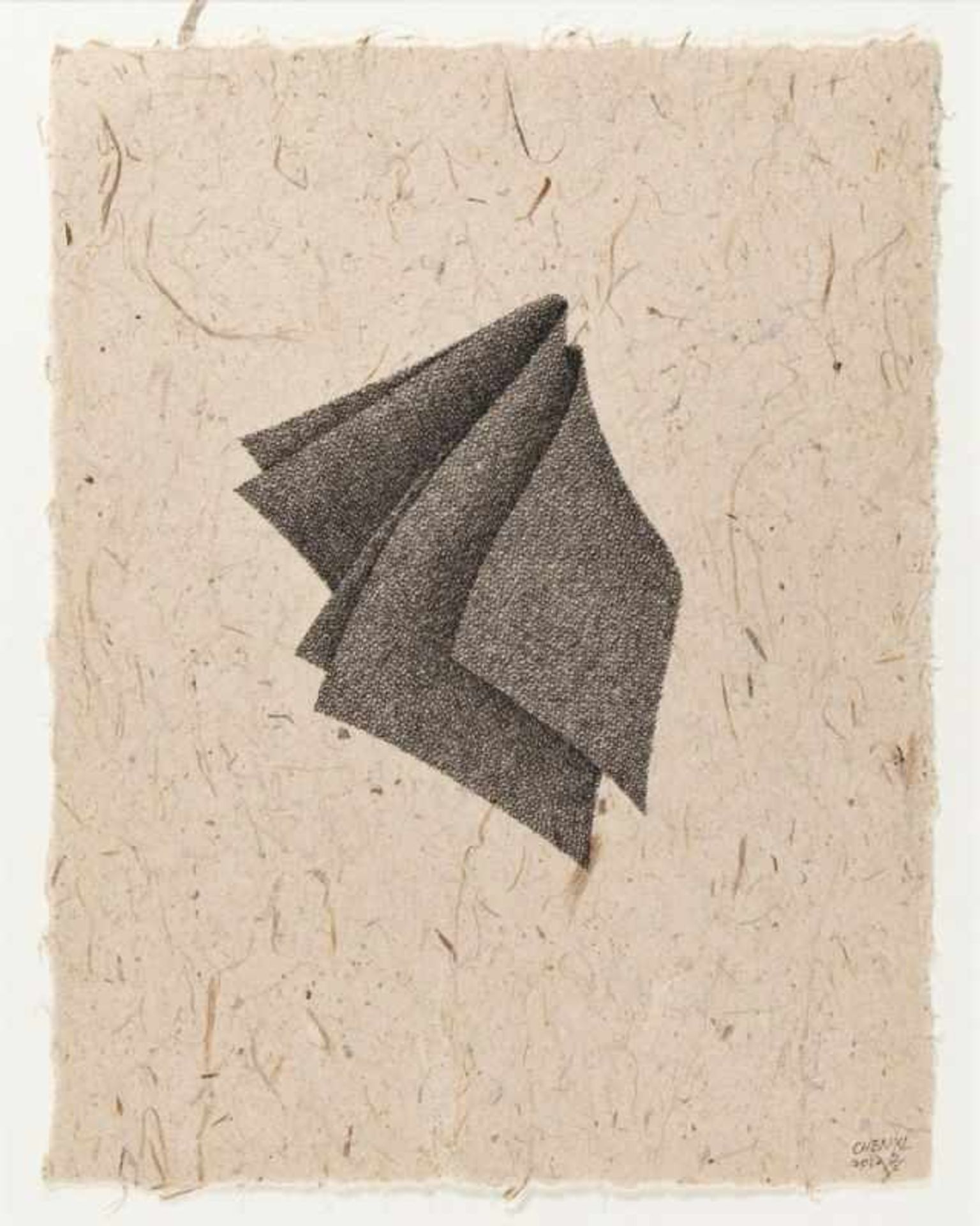CHEN XI(1966 SHANGHAI)o. T., 2012Tusche auf handgeschöpftem Papier, 29 x 22,3 cmgerahmt, Maß mit