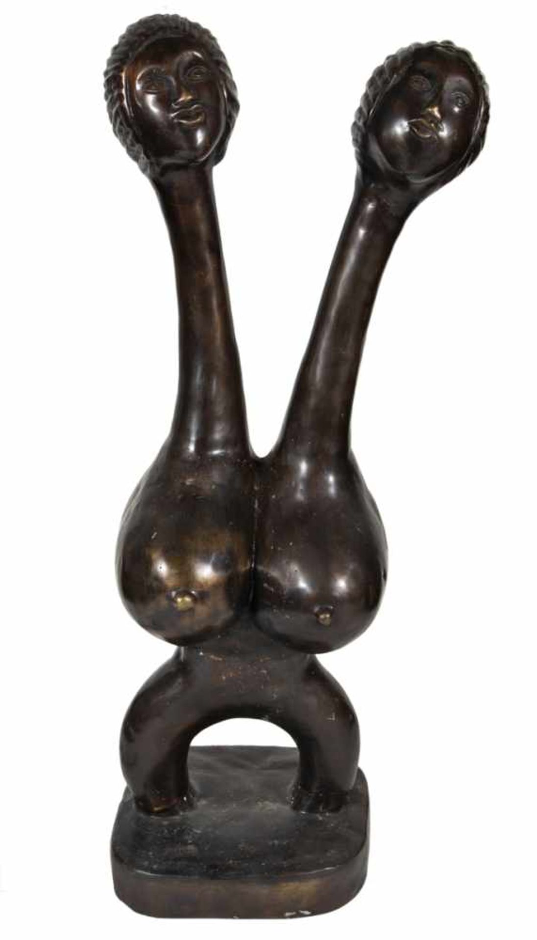 MARIO DALPRA(1960 FELDKIRCH)o. T., 2008Figur aus Bronzeguss, 95 x 38 x 30 cmAuf dem Sockel