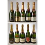 Mixed NV Champagne Inc Bollinger 10 bts