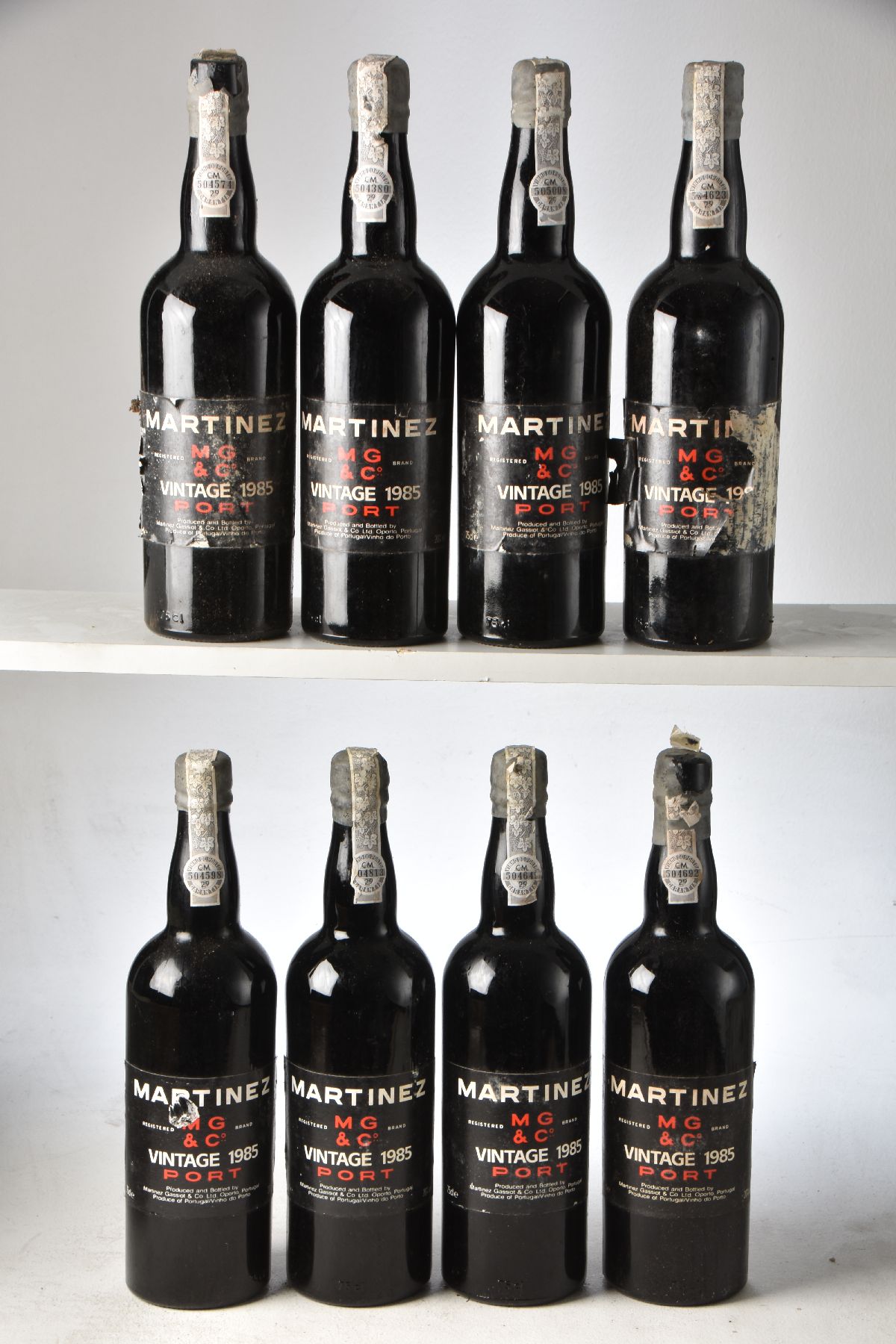 Martinez 1985 Vintage Port 8 bts Open OWC