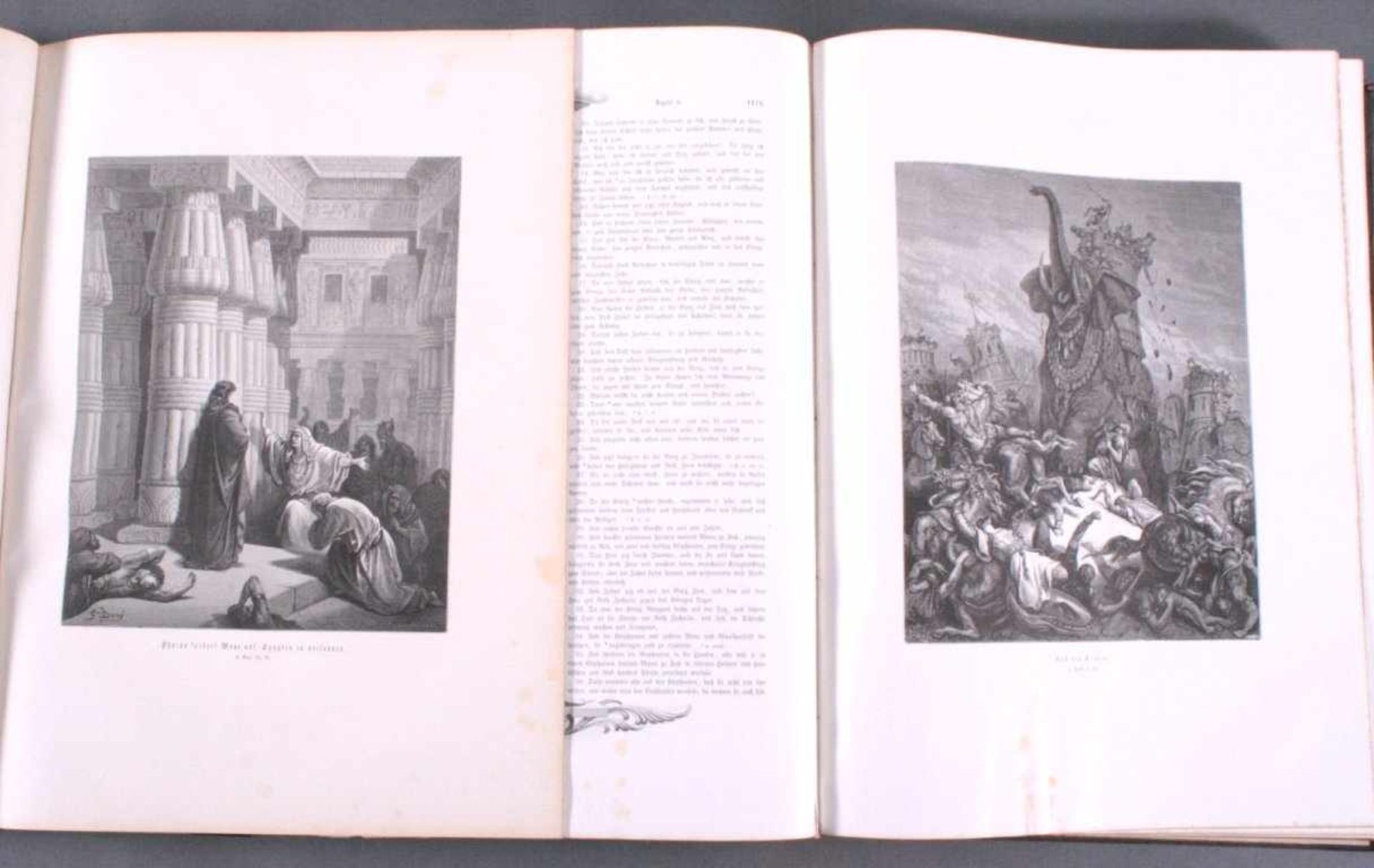 Doré - Bibel 2 Bände, wohl 1884Die Heilige Schrift Alten und Neuen Testaments verdeutschtvon D. - Bild 5 aus 5