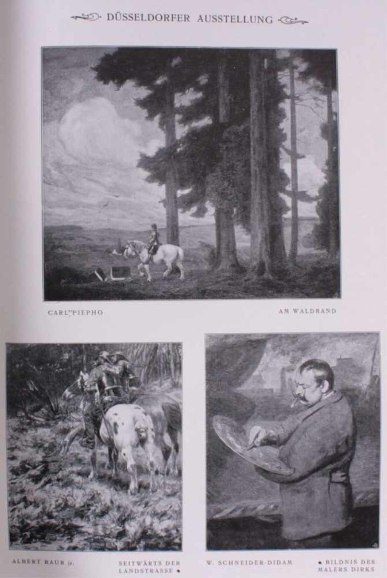 Zwei KunstbücherKunstgeschichte von Alwin Schultz, Historischer VerlagBaumgärtel, Berlin 1897. Teils - Image 3 of 6
