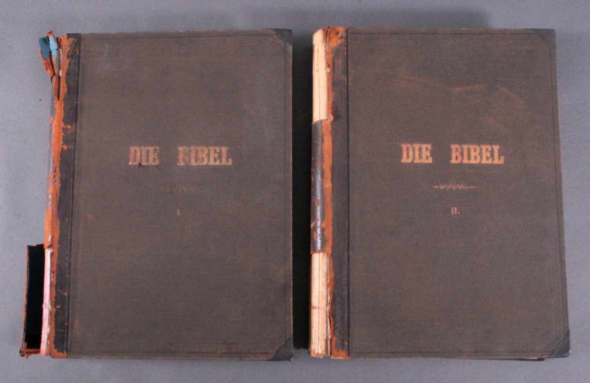 Doré - Bibel 2 Bände, wohl 1884Die Heilige Schrift Alten und Neuen Testaments verdeutschtvon D.
