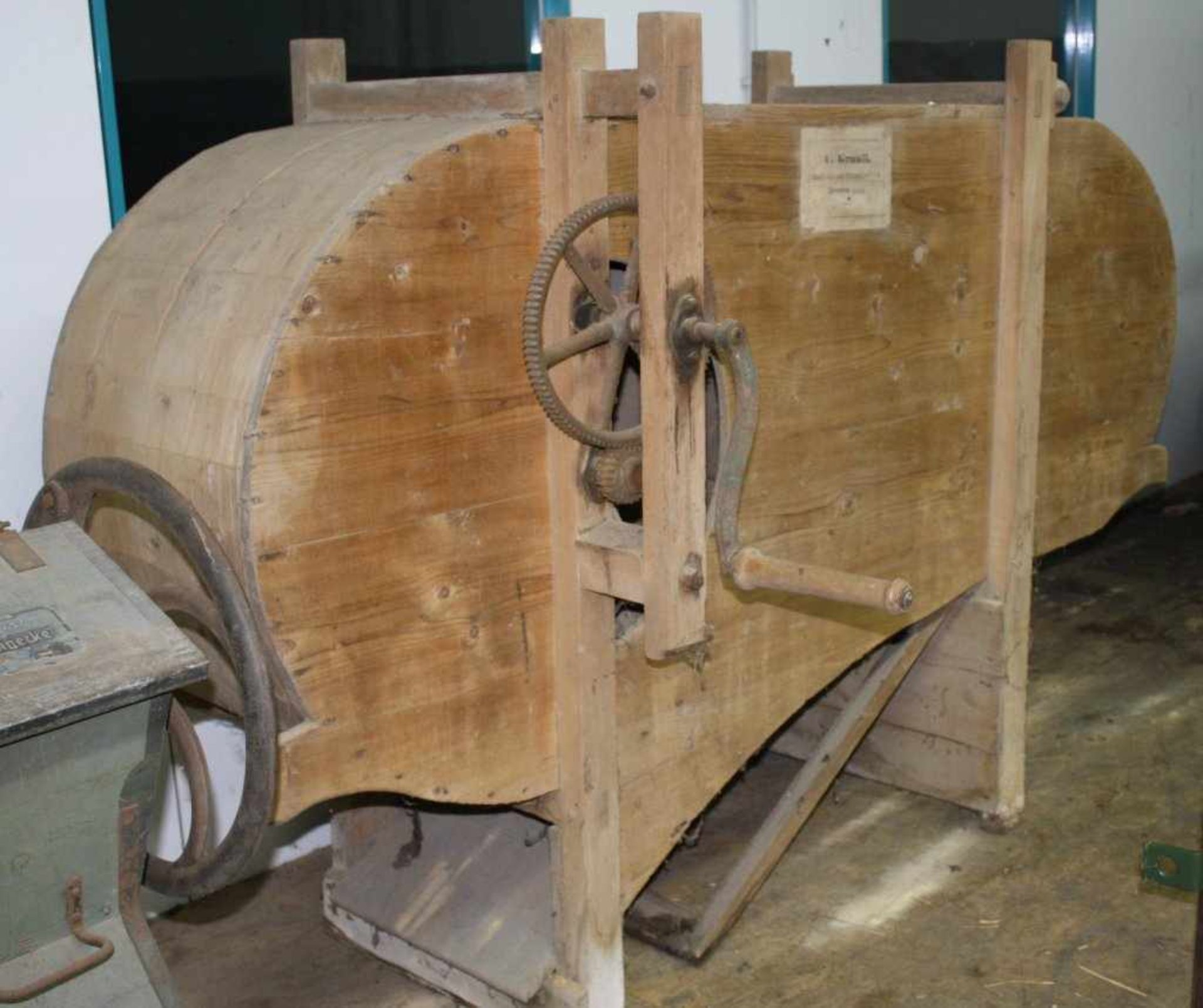 Landwirtschaftliche Maschine mit HolzgestellHerstellerbezeichnung C. Grauff Maschinen - Bild 2 aus 5